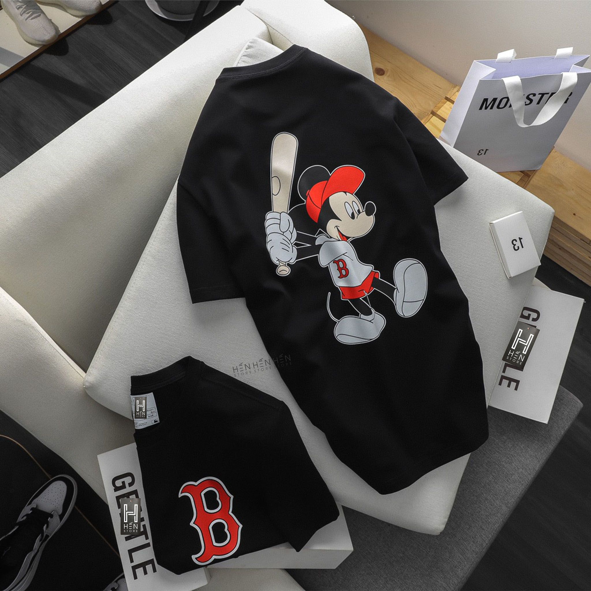 Áo thun M.L.B 3M Mickey