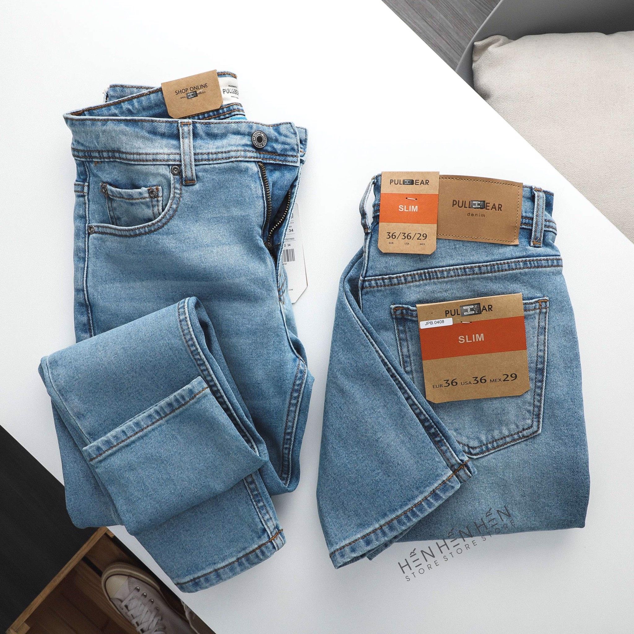Quần jean PB 0408 trơn