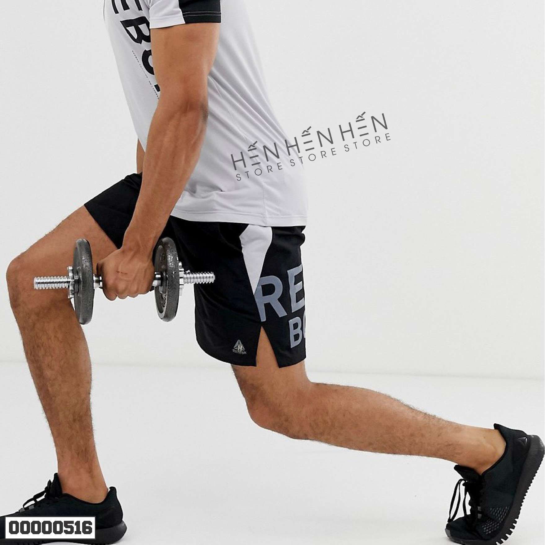 Quần short thun RB phối 2M