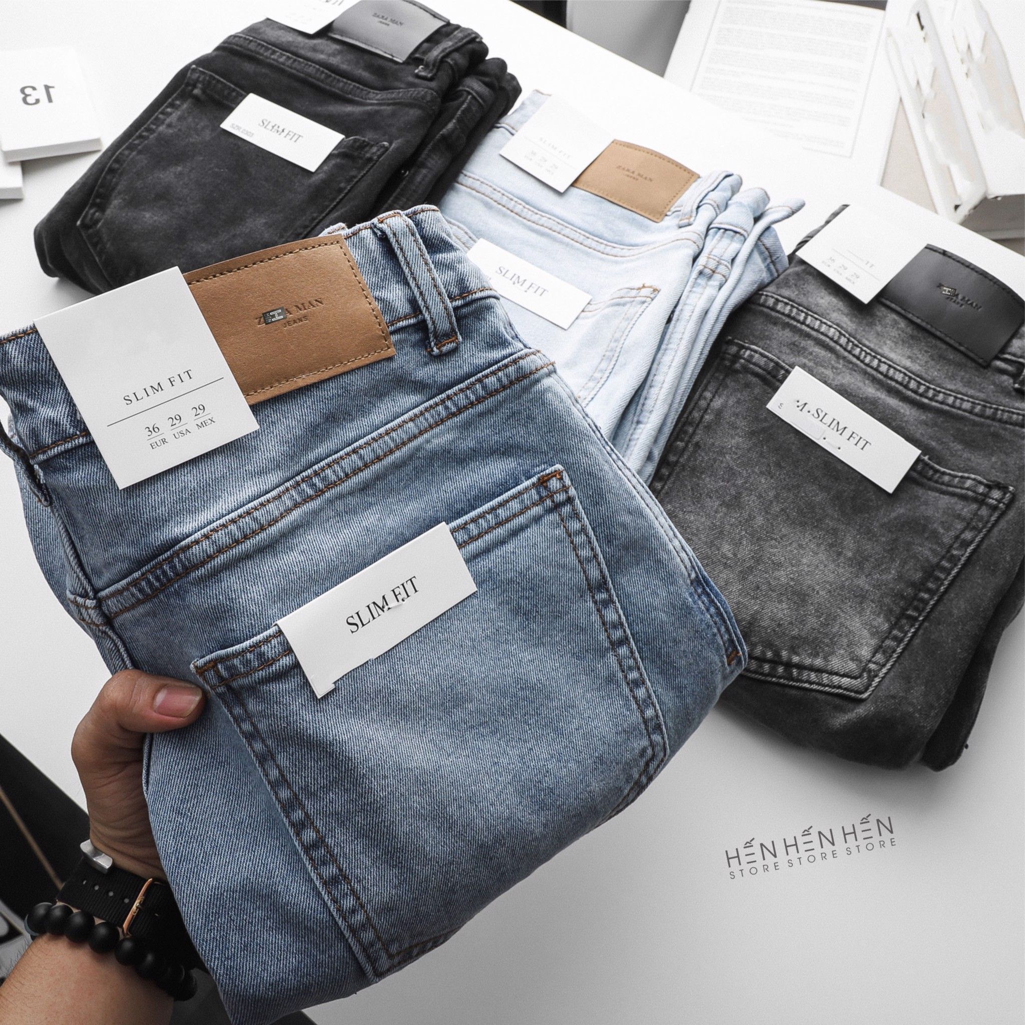 Quần short jean Z.ara 4M T