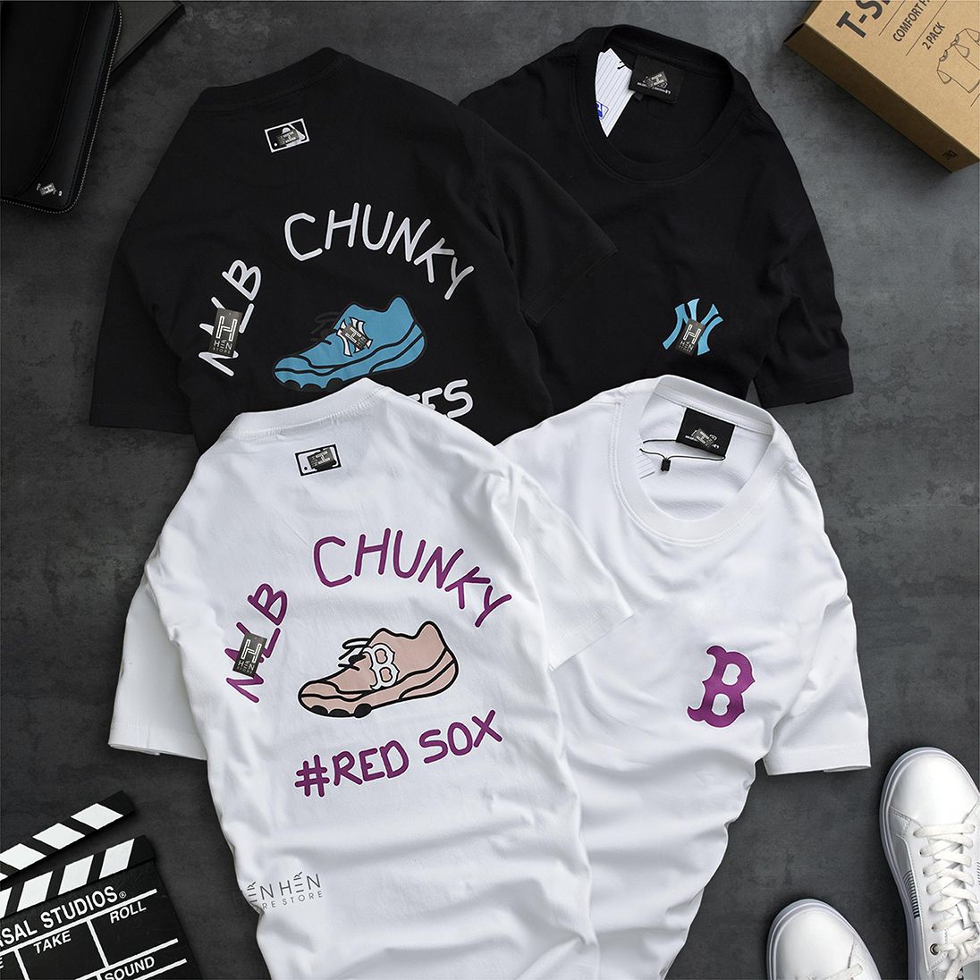 Áo thun M.L.B chunky 2M