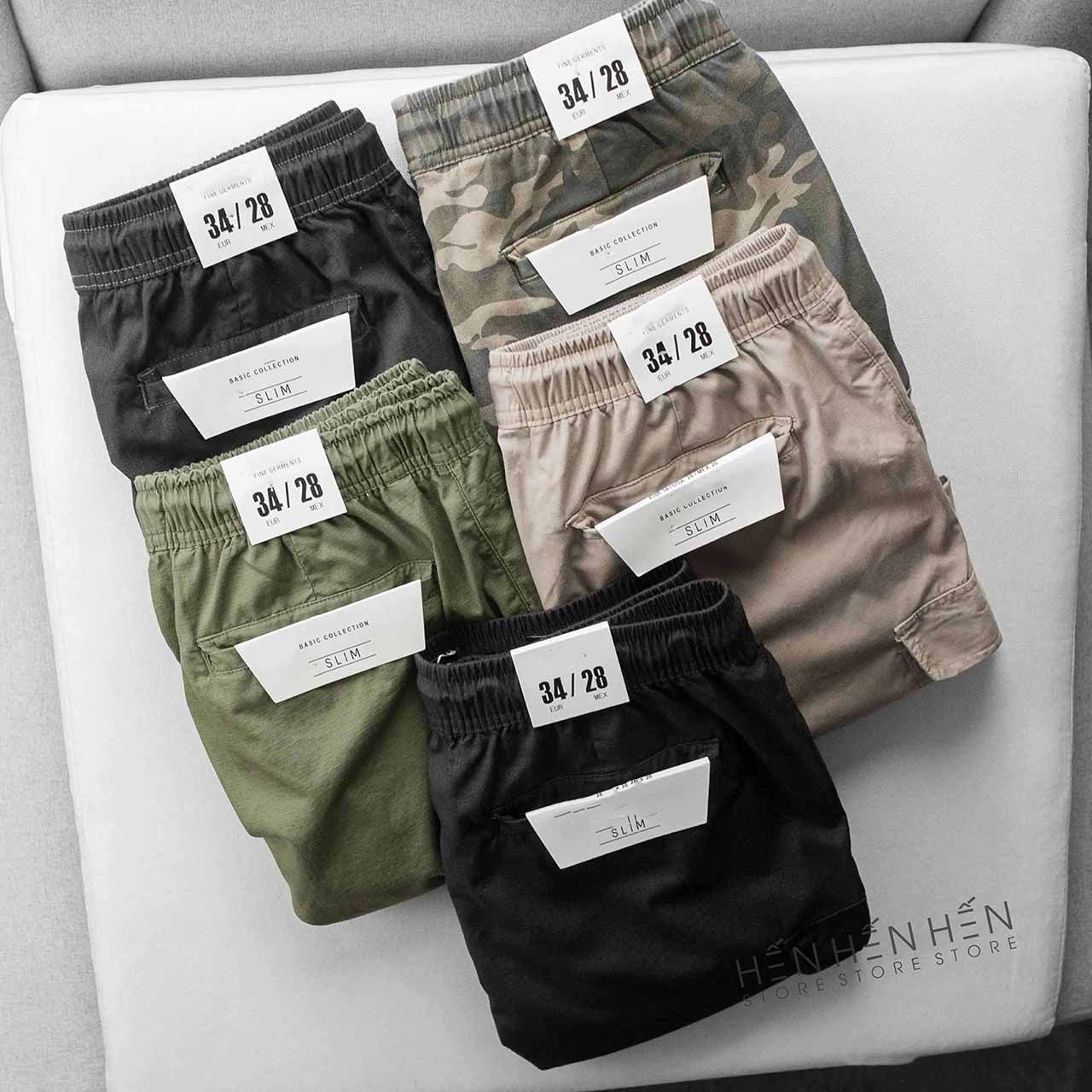 Quần short kaki PB túi hộp 5M