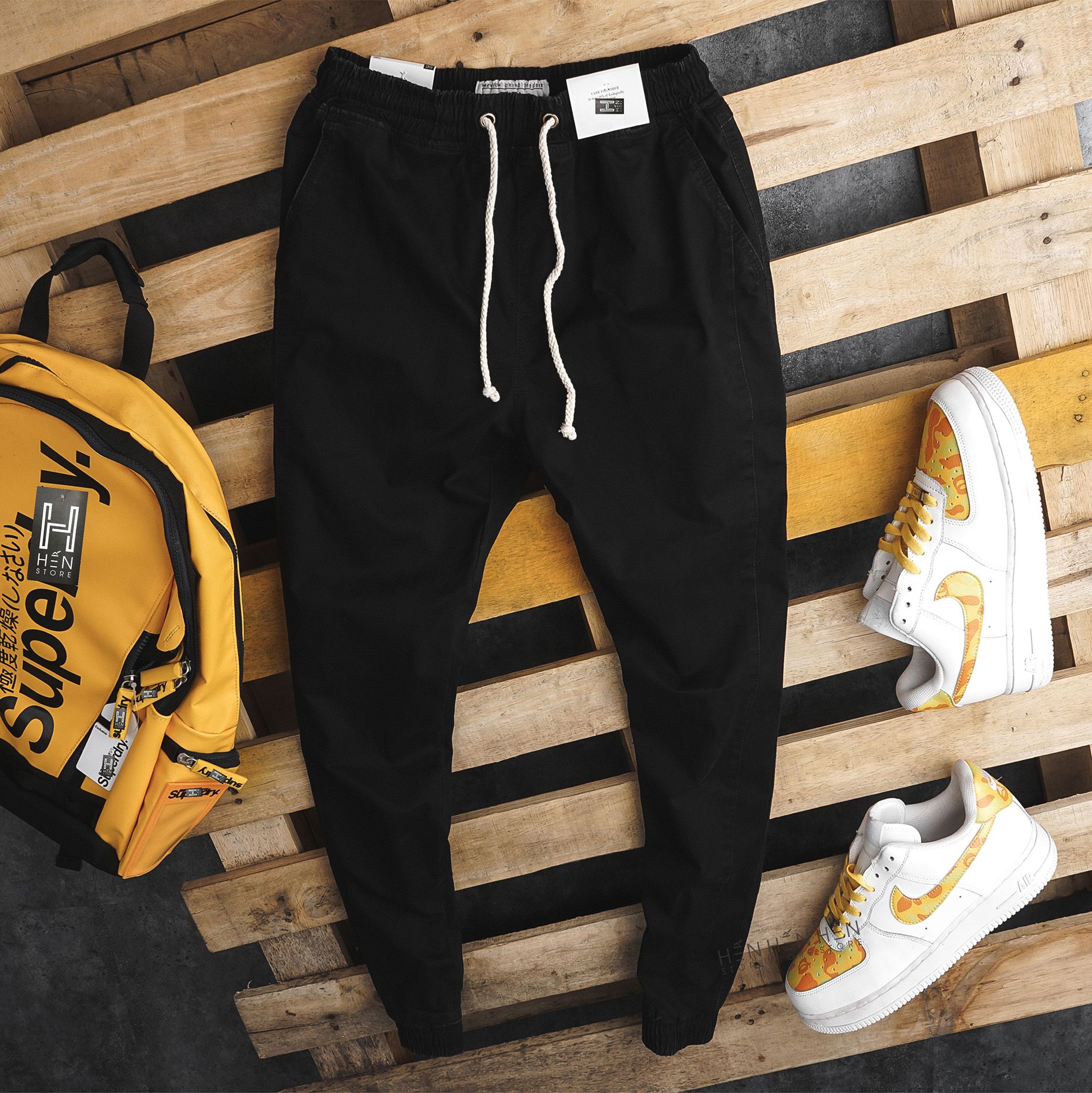 Quần jogger kaki Zar.a 4M new