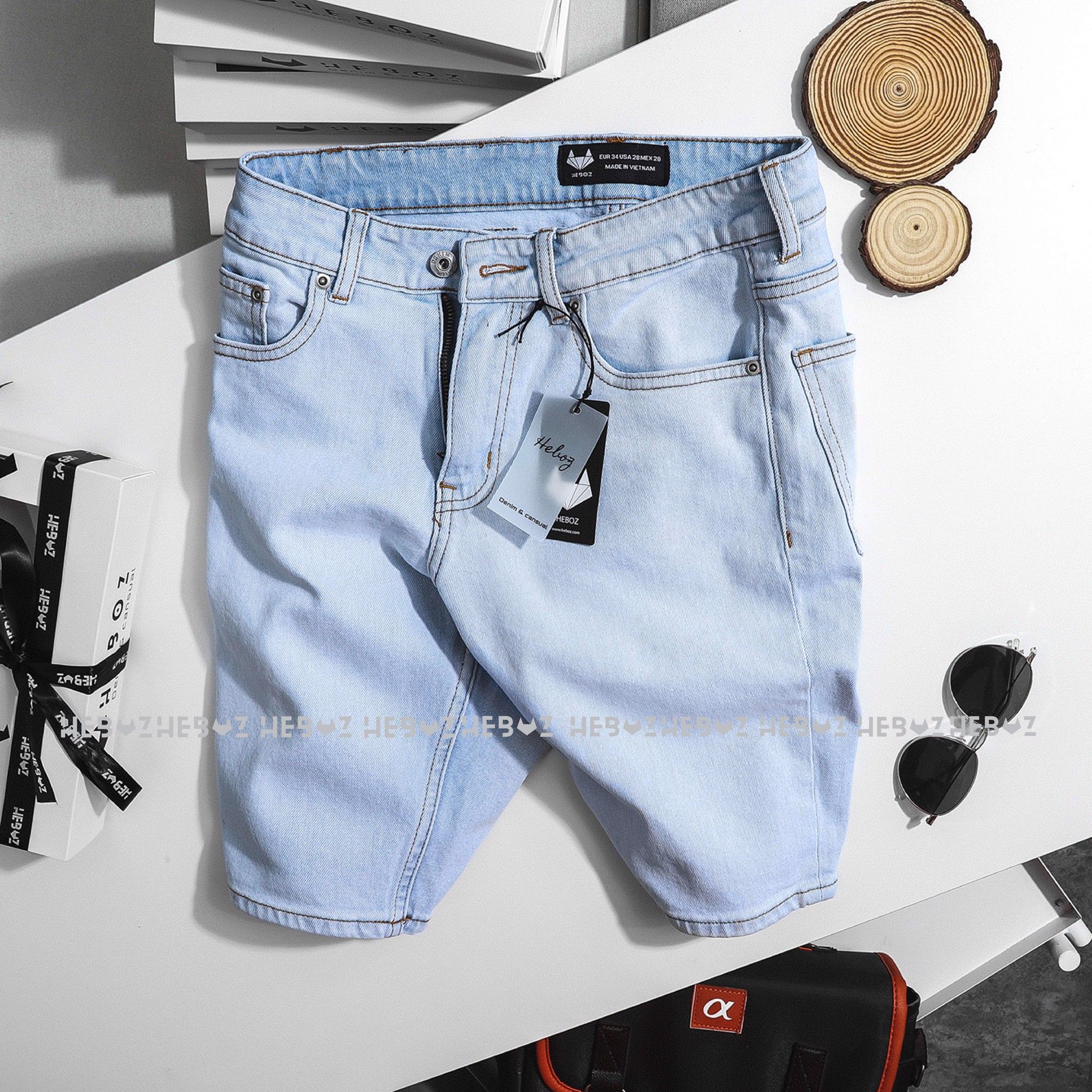 Quần short jean Heboz 082 4M