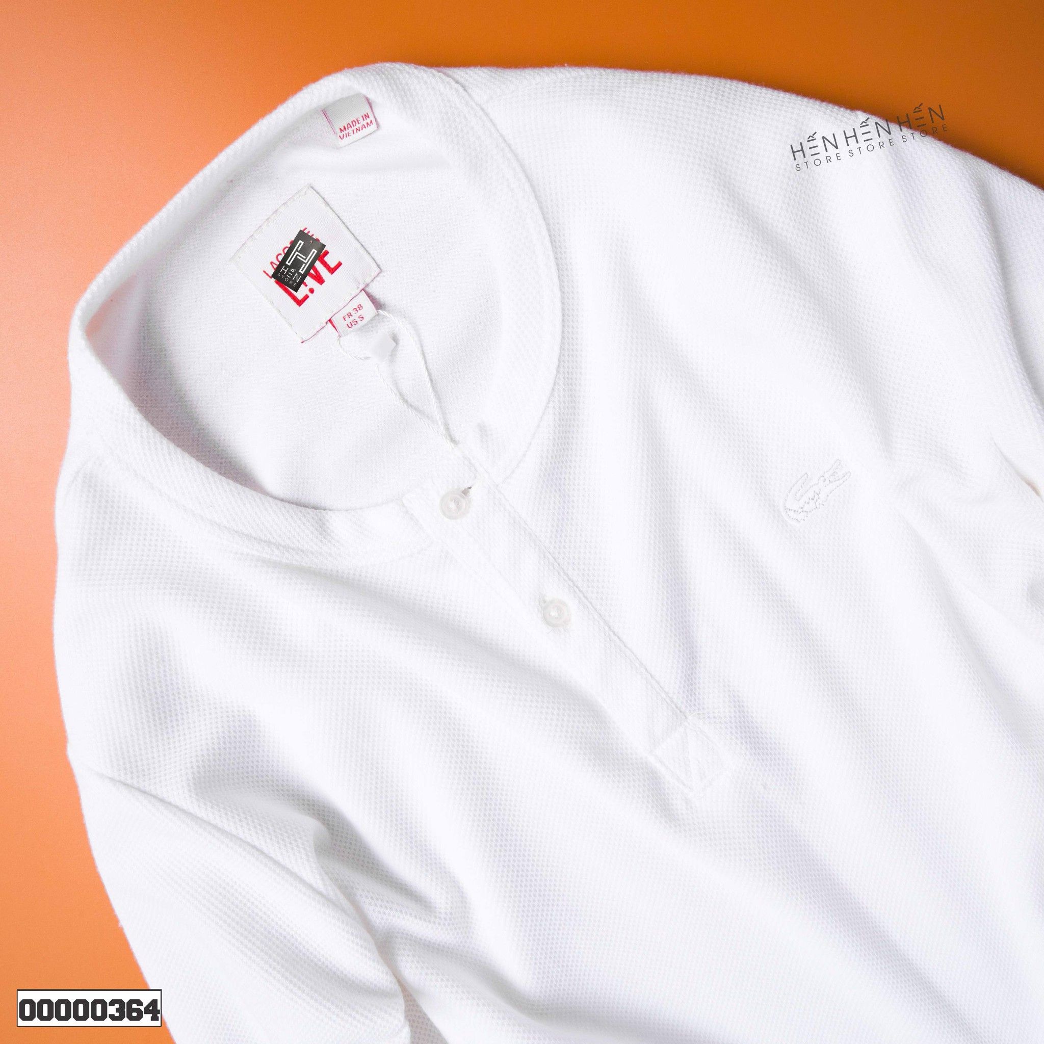 Áo henley Lcs pique 6M