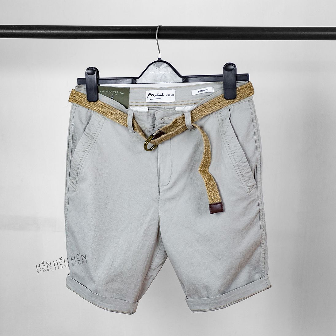 Quần short linen Musland 6M