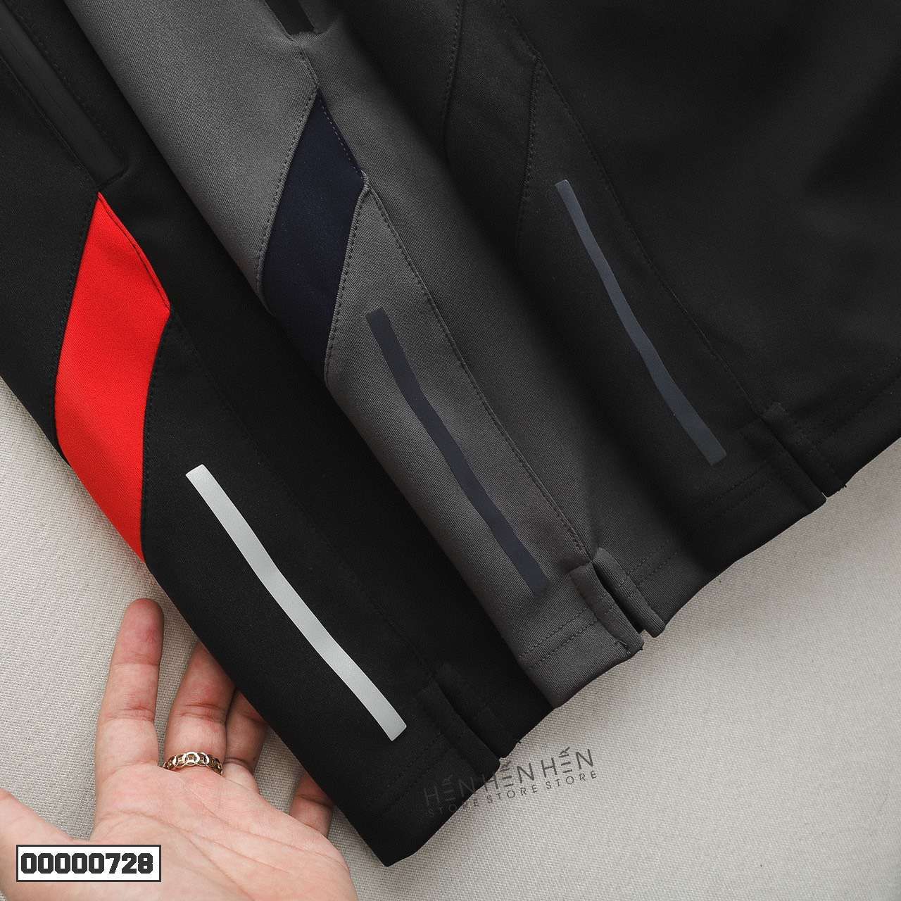 Quần short thun Armour phối viền 4M - 00000728