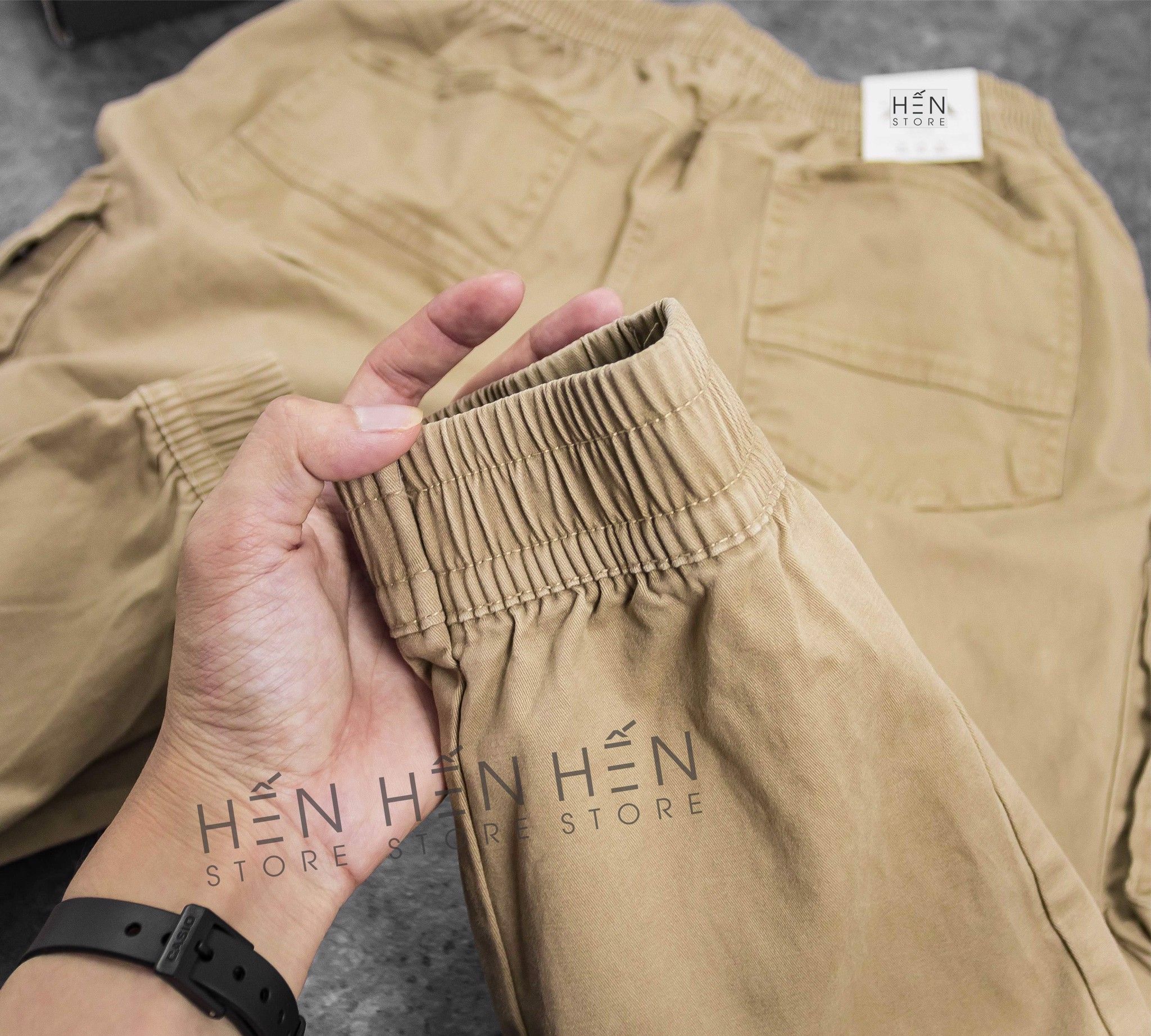 Quần Jogger Kaki ZR Túi Hộp