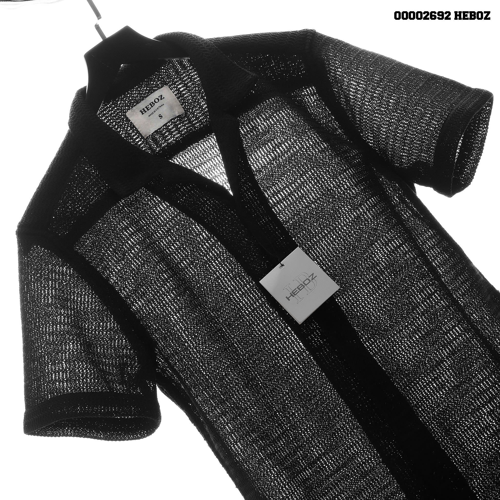 Áo sơ mi nam Heboz pijama vải dệt 3M - 00002692