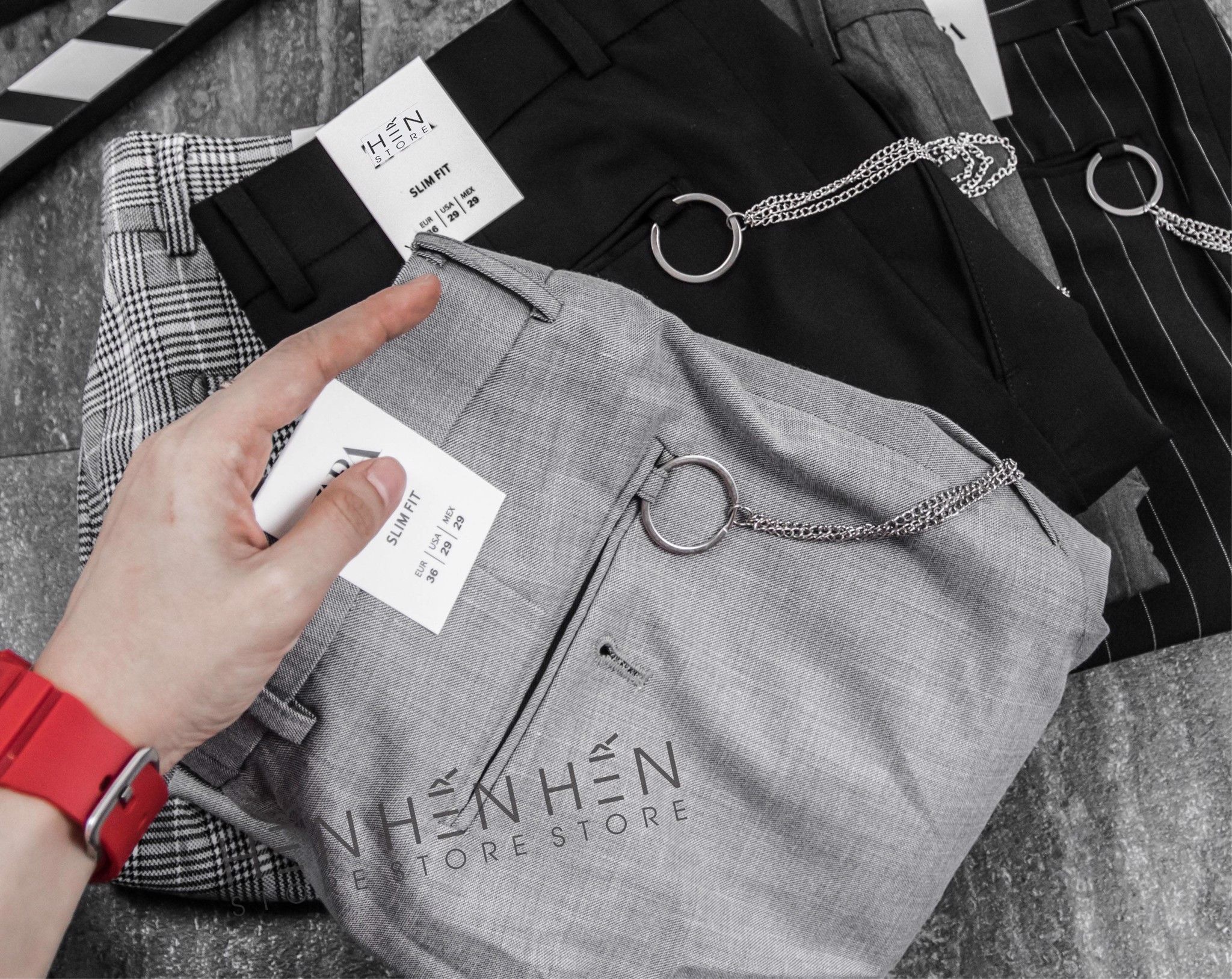Quần Tây Lửng ZR Xích
