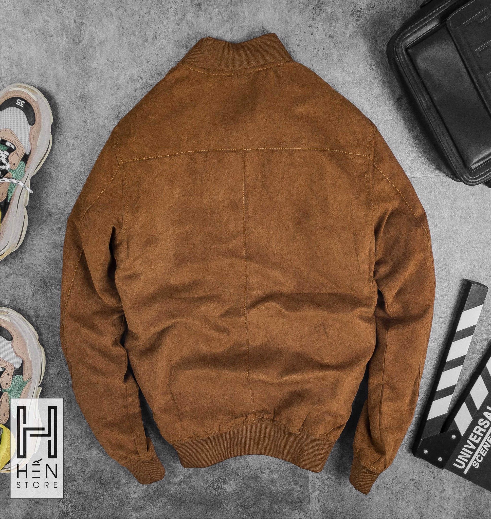 Áo Bomber Da Lộn AL 4M