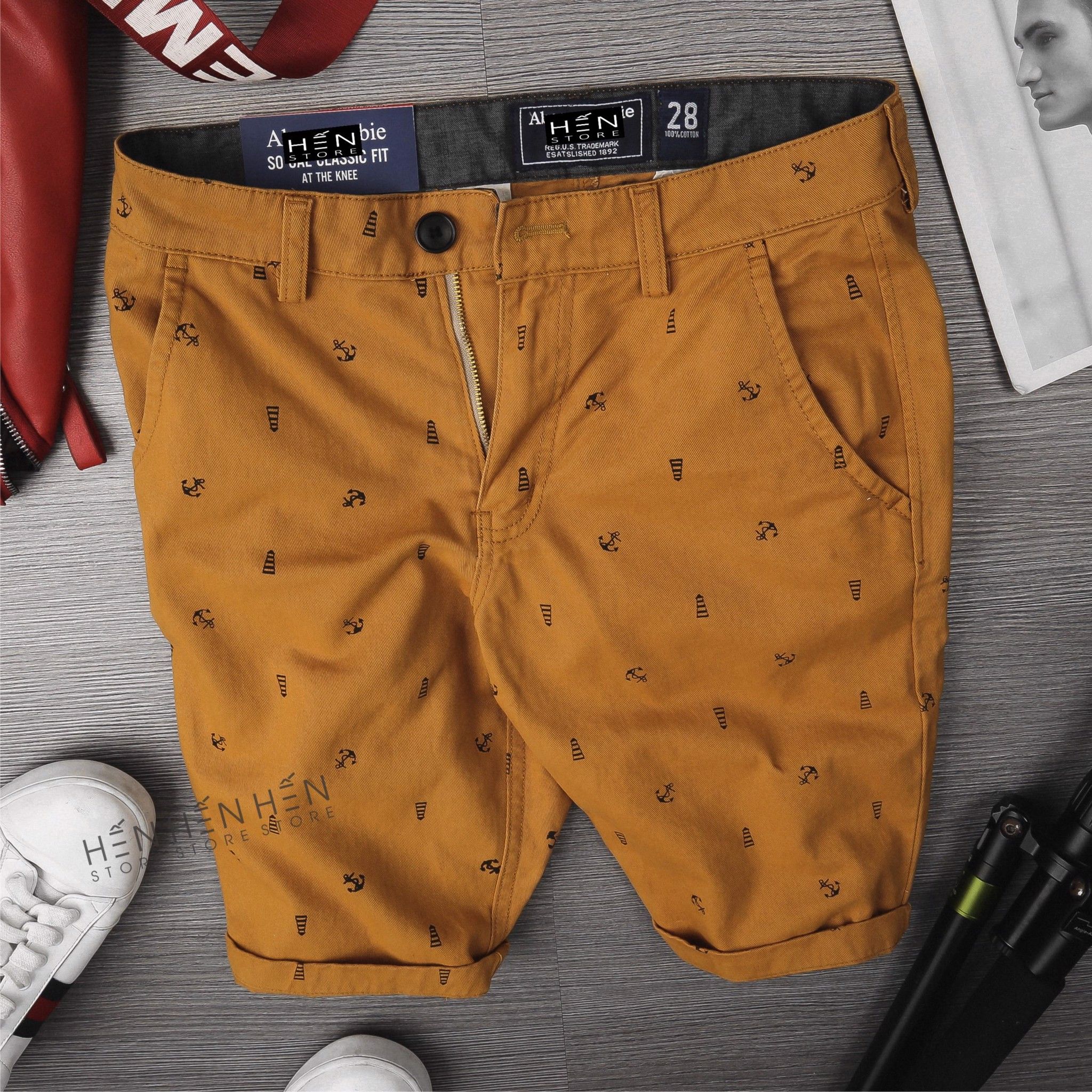 Quần Short AB Mỏ Neo 5M