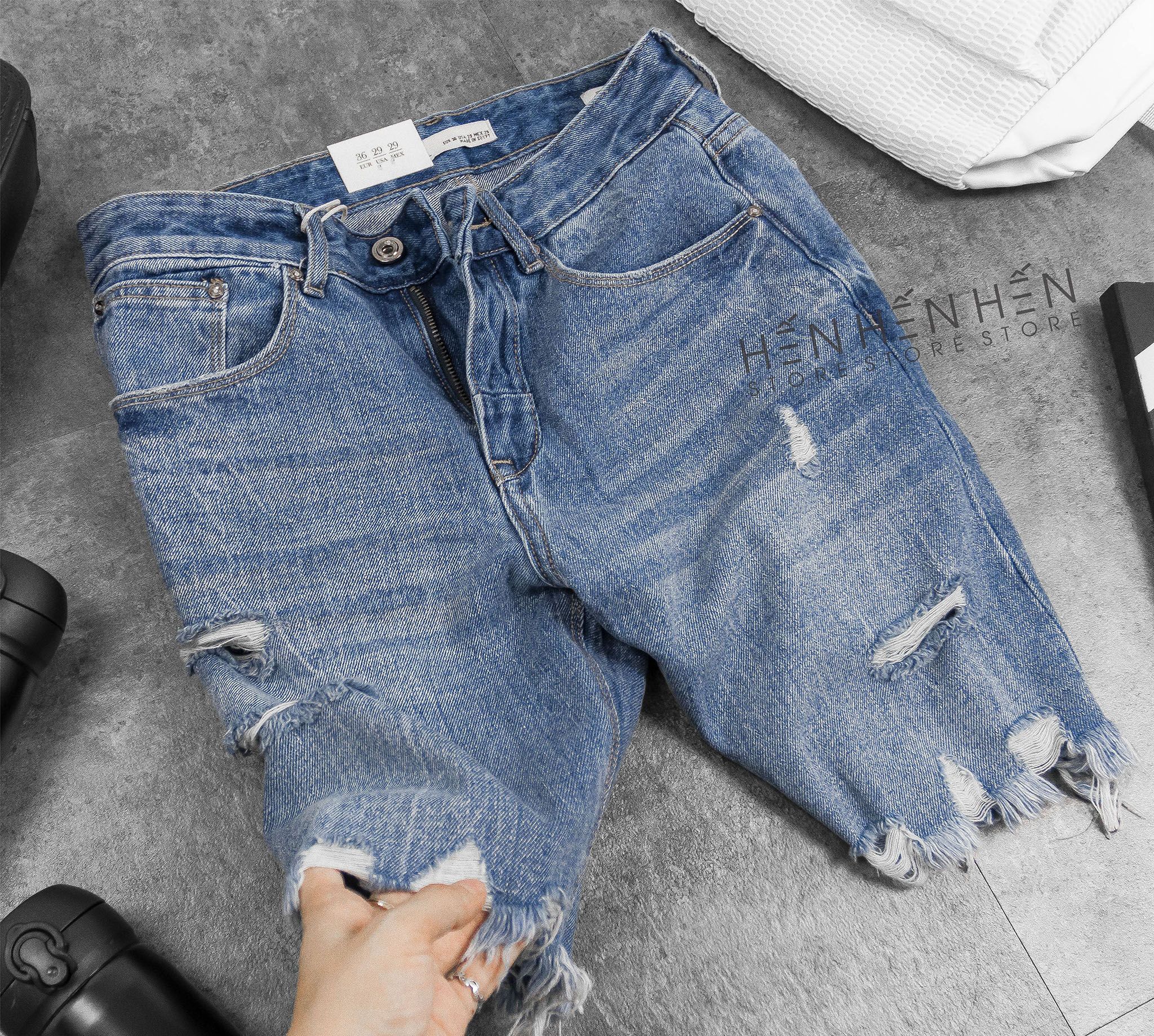 Quần Short Jean ZR Skinny