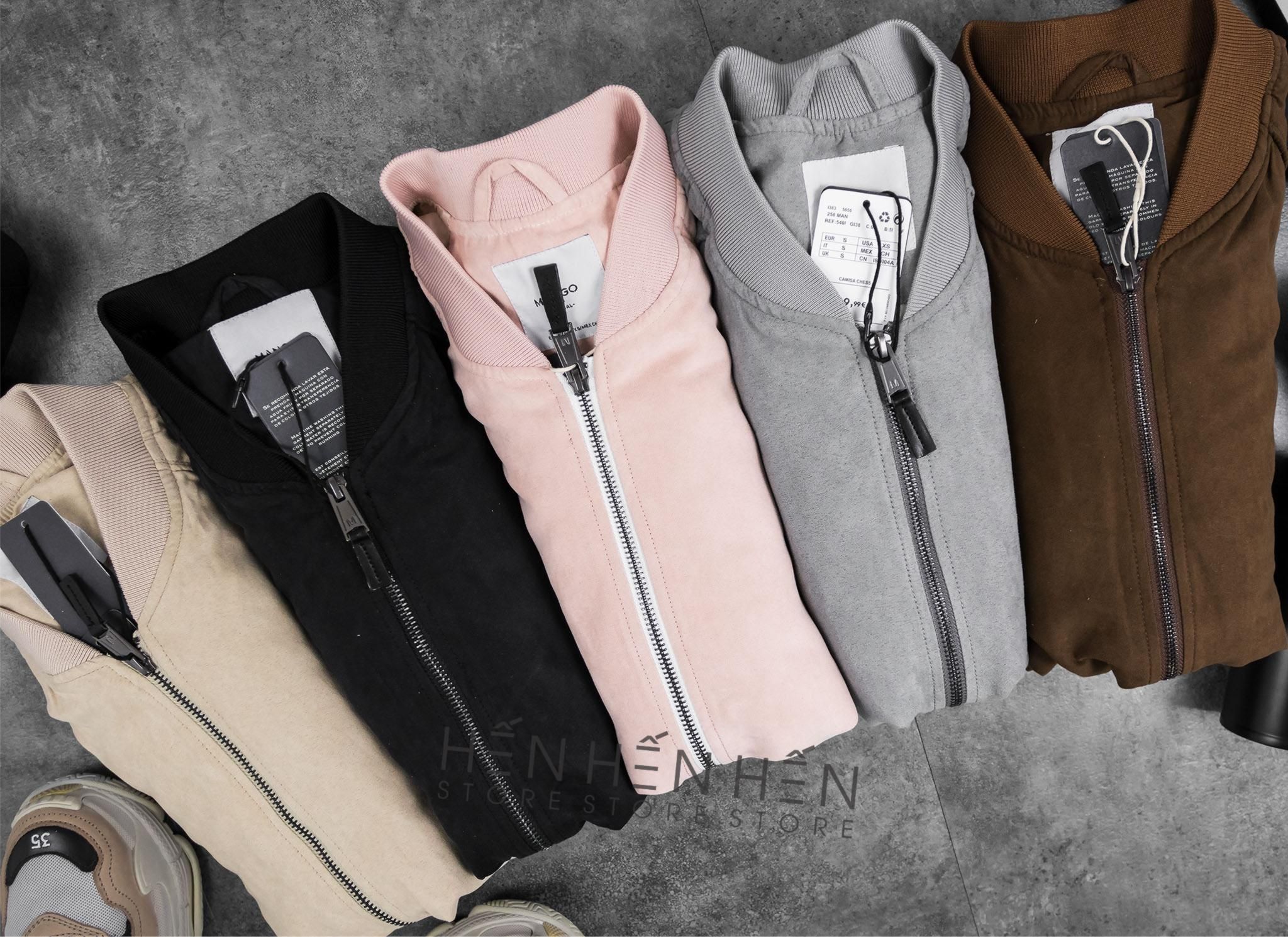 Áo Bomber Da Lộn MG 5M
