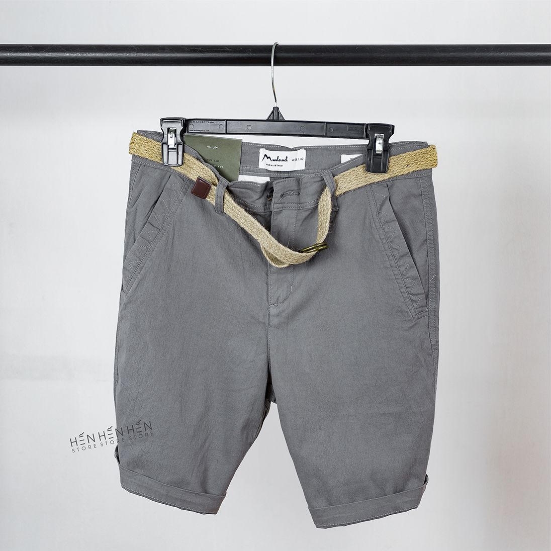 Quần short linen Musland 6M