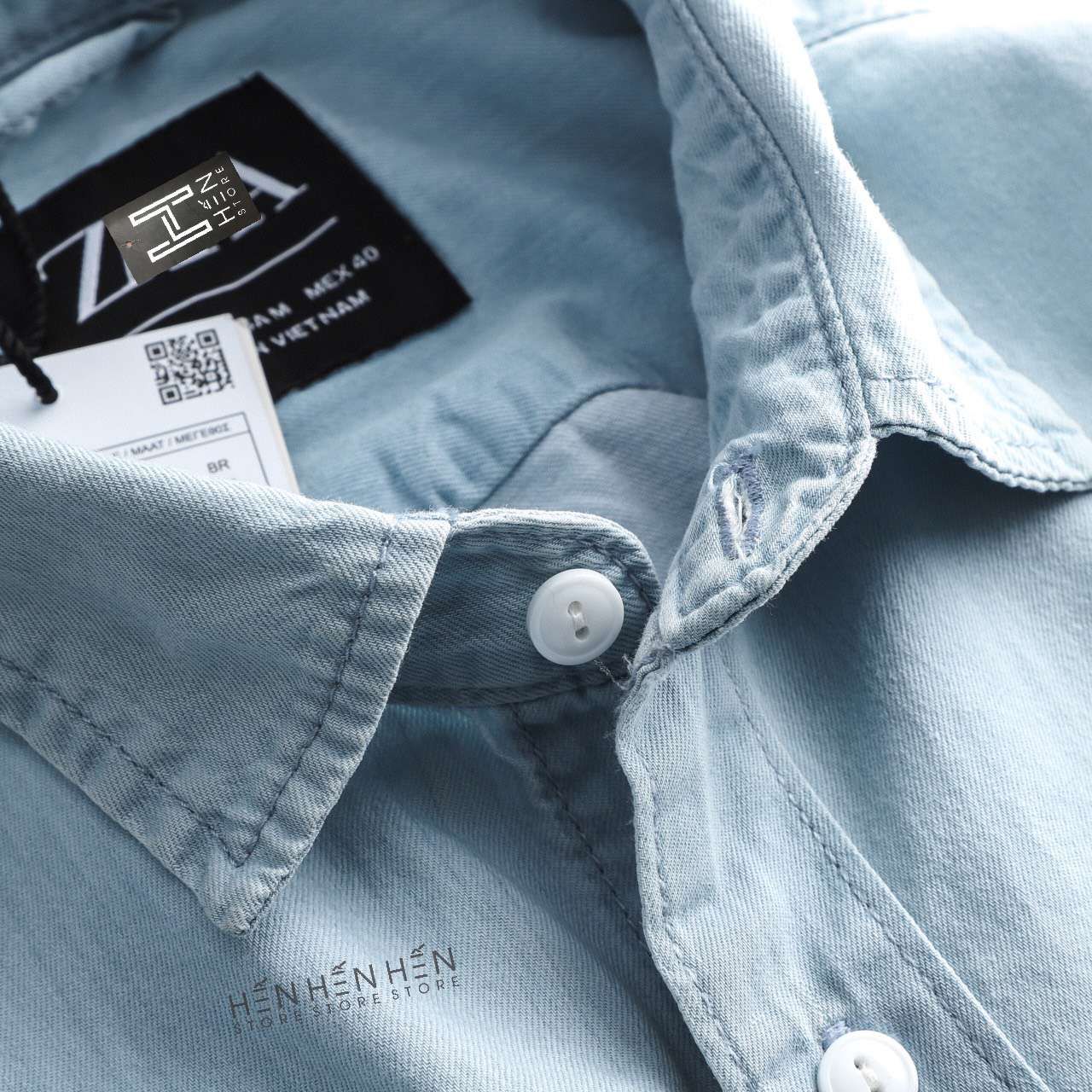 Áo denim Za.ra 3M