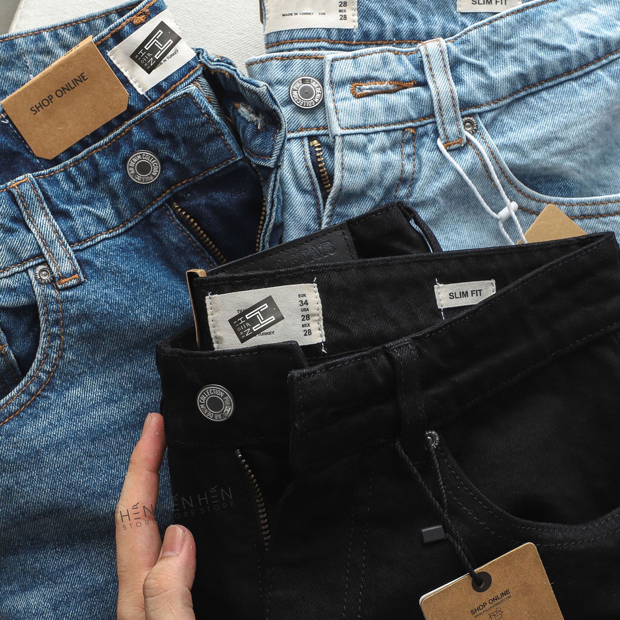 Quần short jean PB 3M new