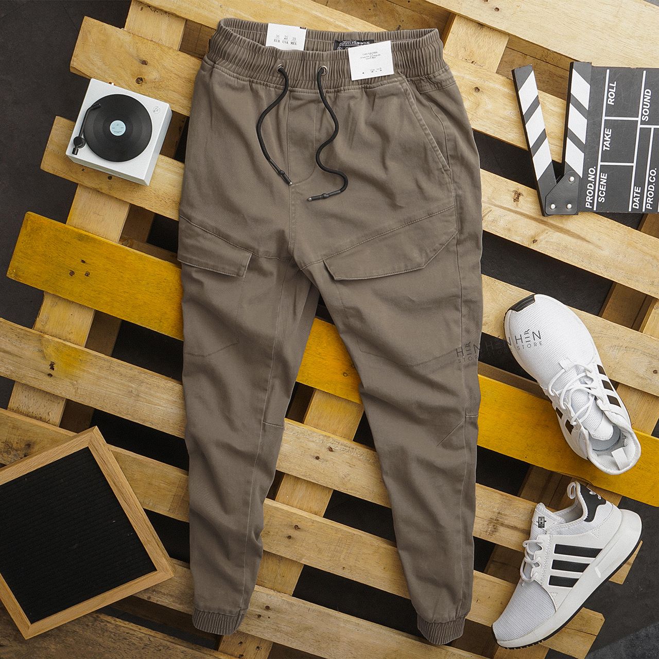 Quần jogger kaki Za.ra 5M
