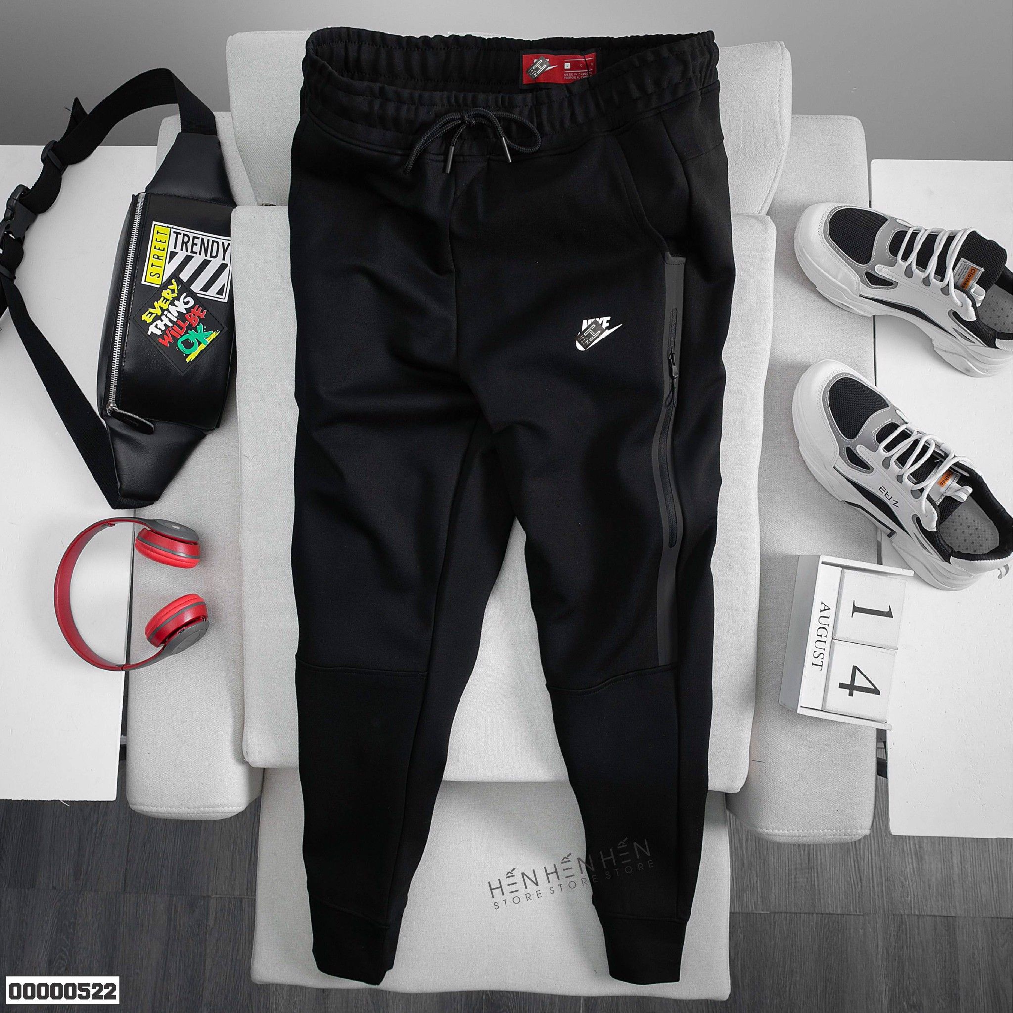 Quần jogger thun NK 2M