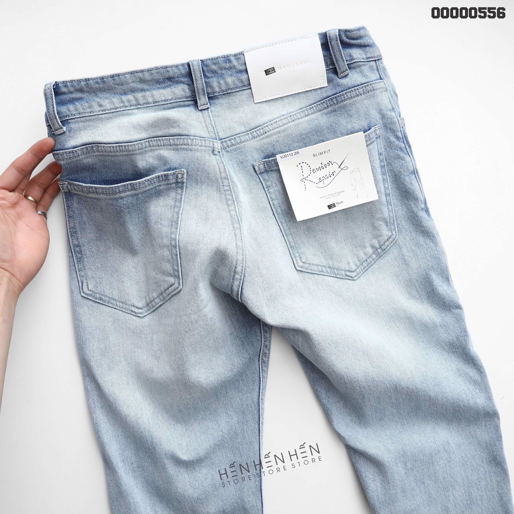 Quần jean ZR 0112(xanh)