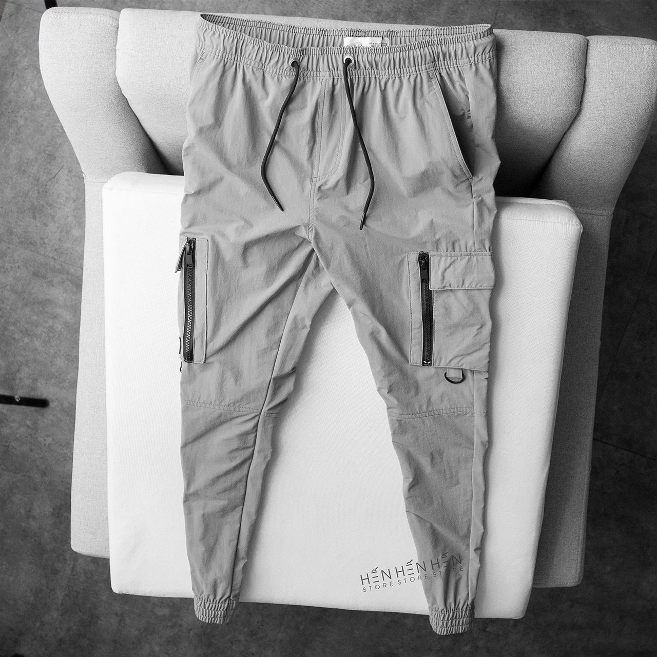 Quần jogger gió Za.ra túi hộp 3M