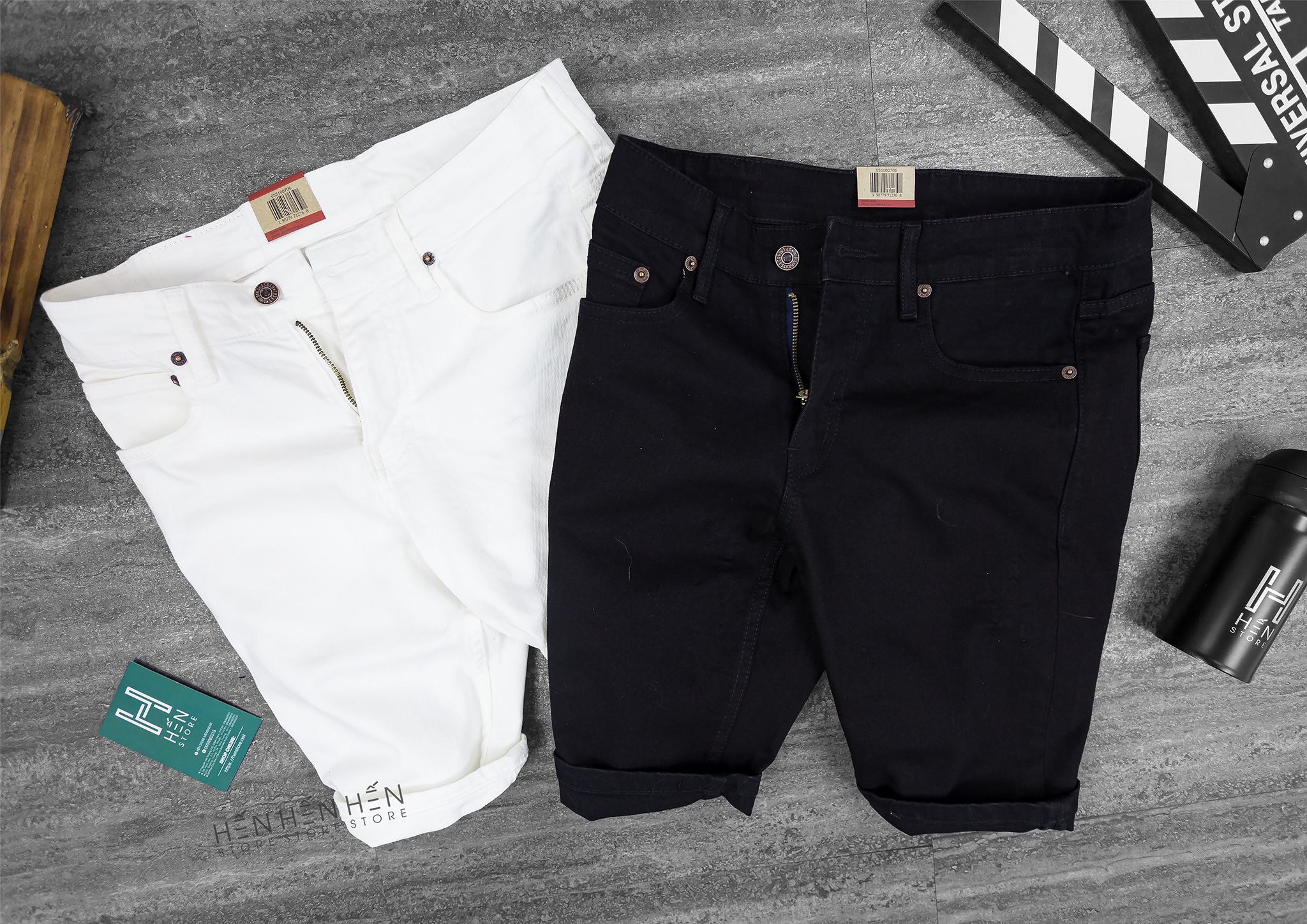 Quần short jean Le.vis 2M