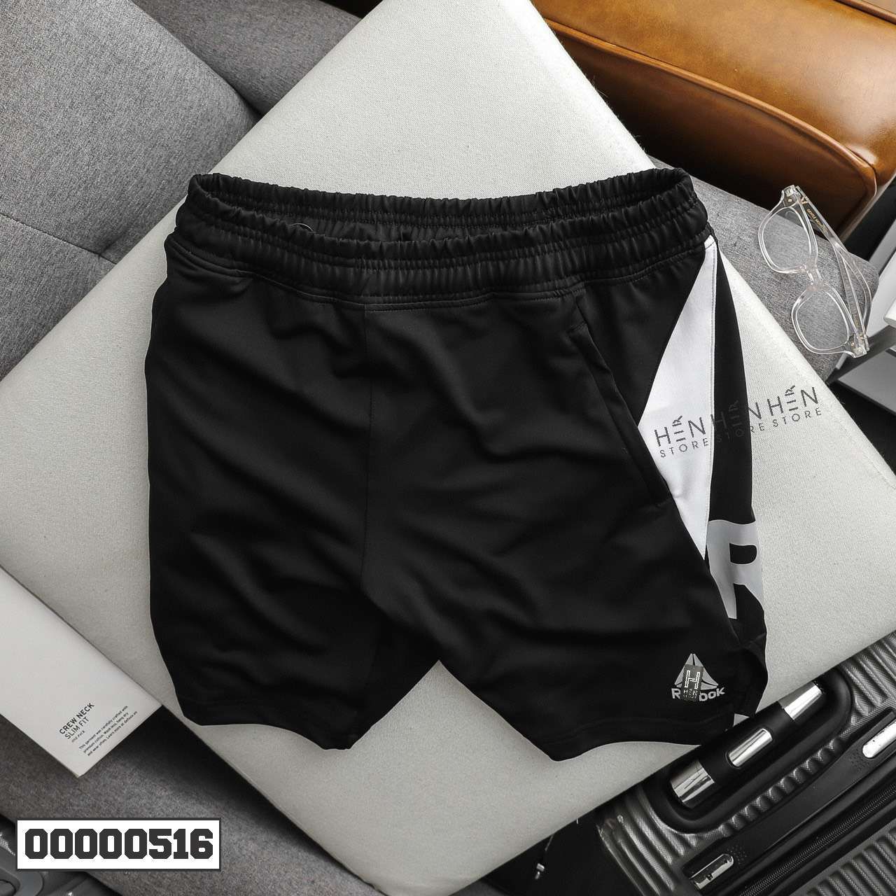 Quần short thun RB phối 2M