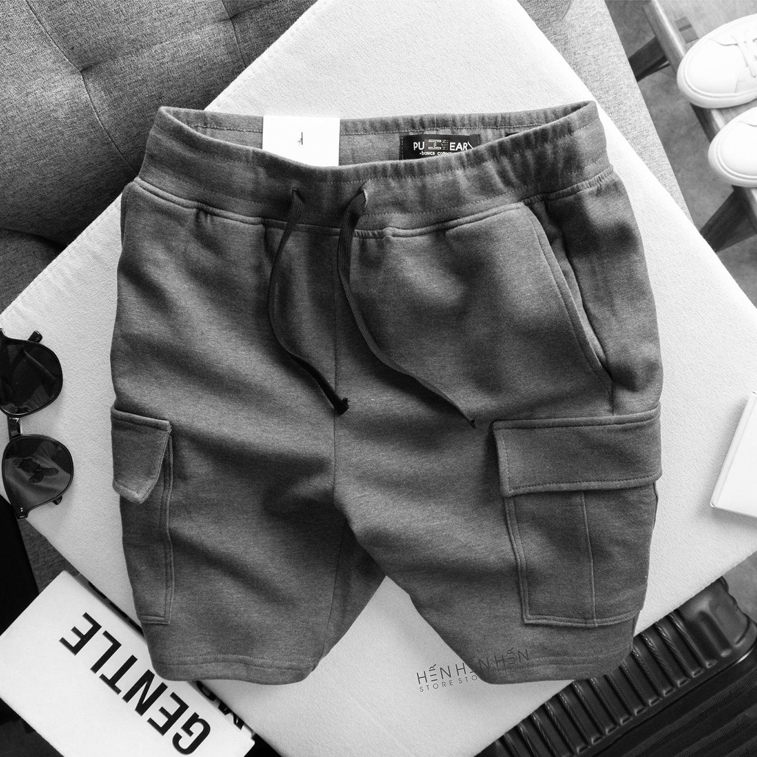 Quần short nỉ PB 5M