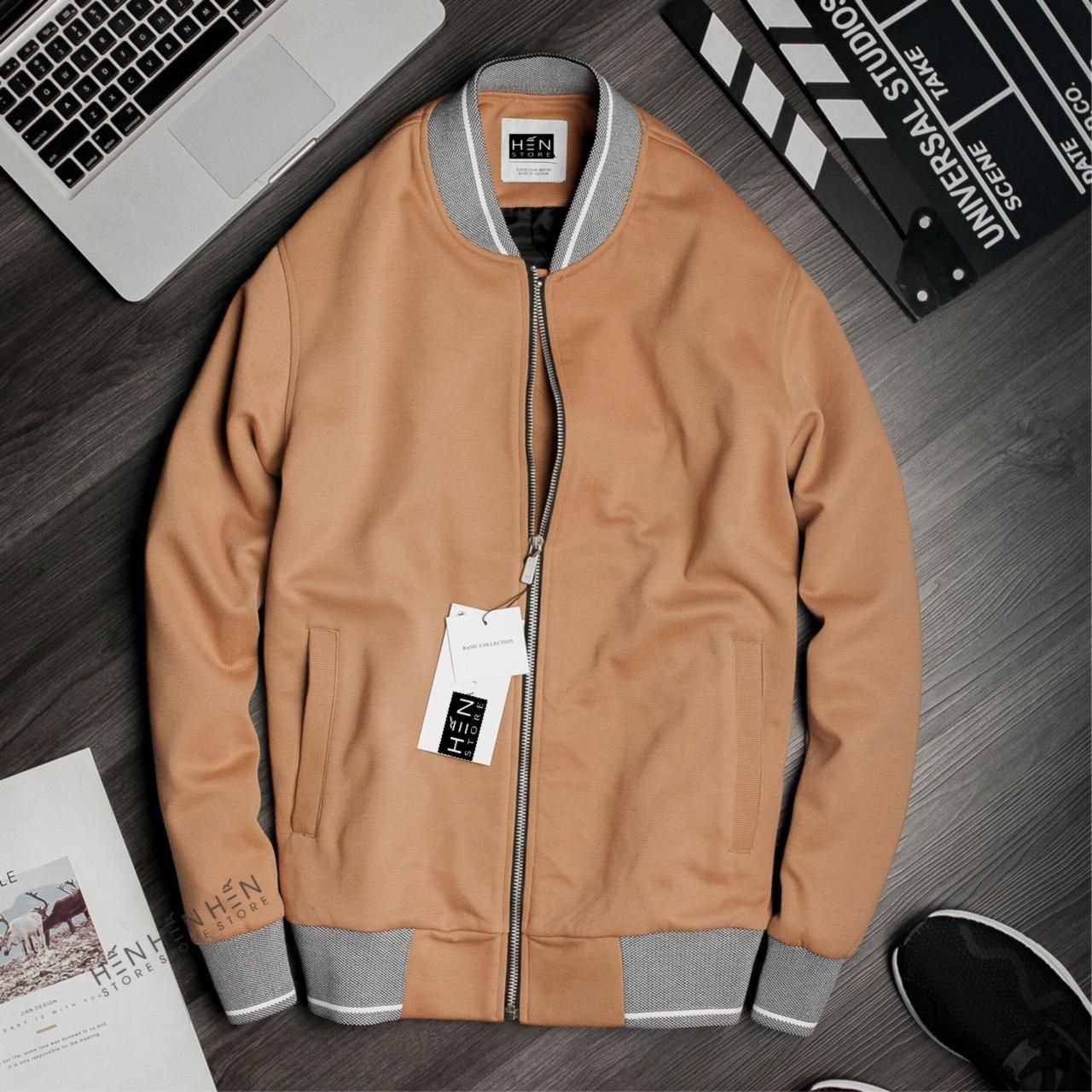 Áo Bomber ZR Viền Cổ