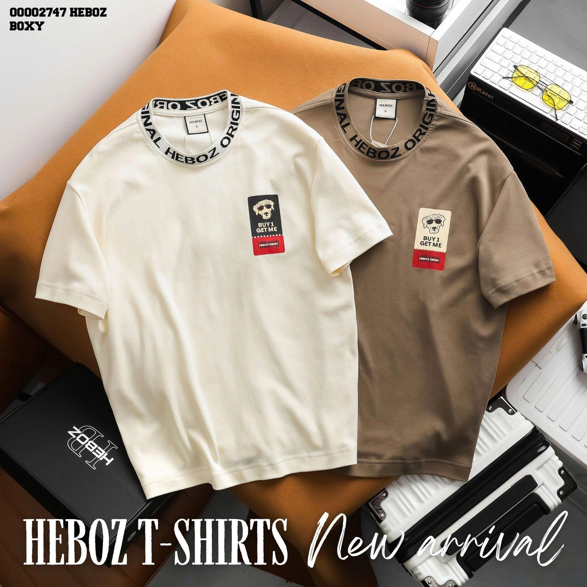 Áo thun nam Heboz getme 2M - 00002747