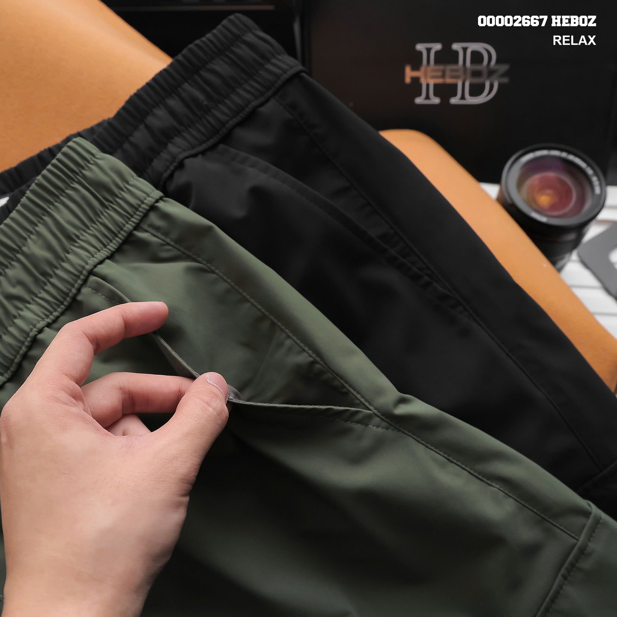 Quần gió Nam túi hộp Heboz 2M - 00002667