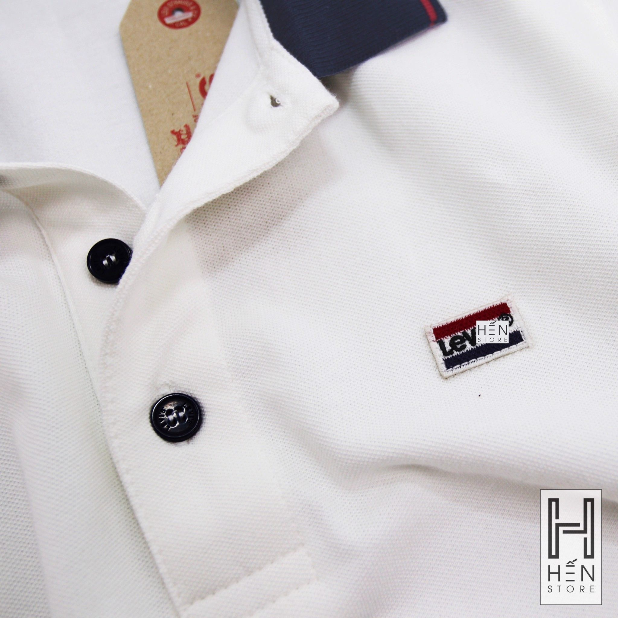 Áo Polo LV Viền Cổ