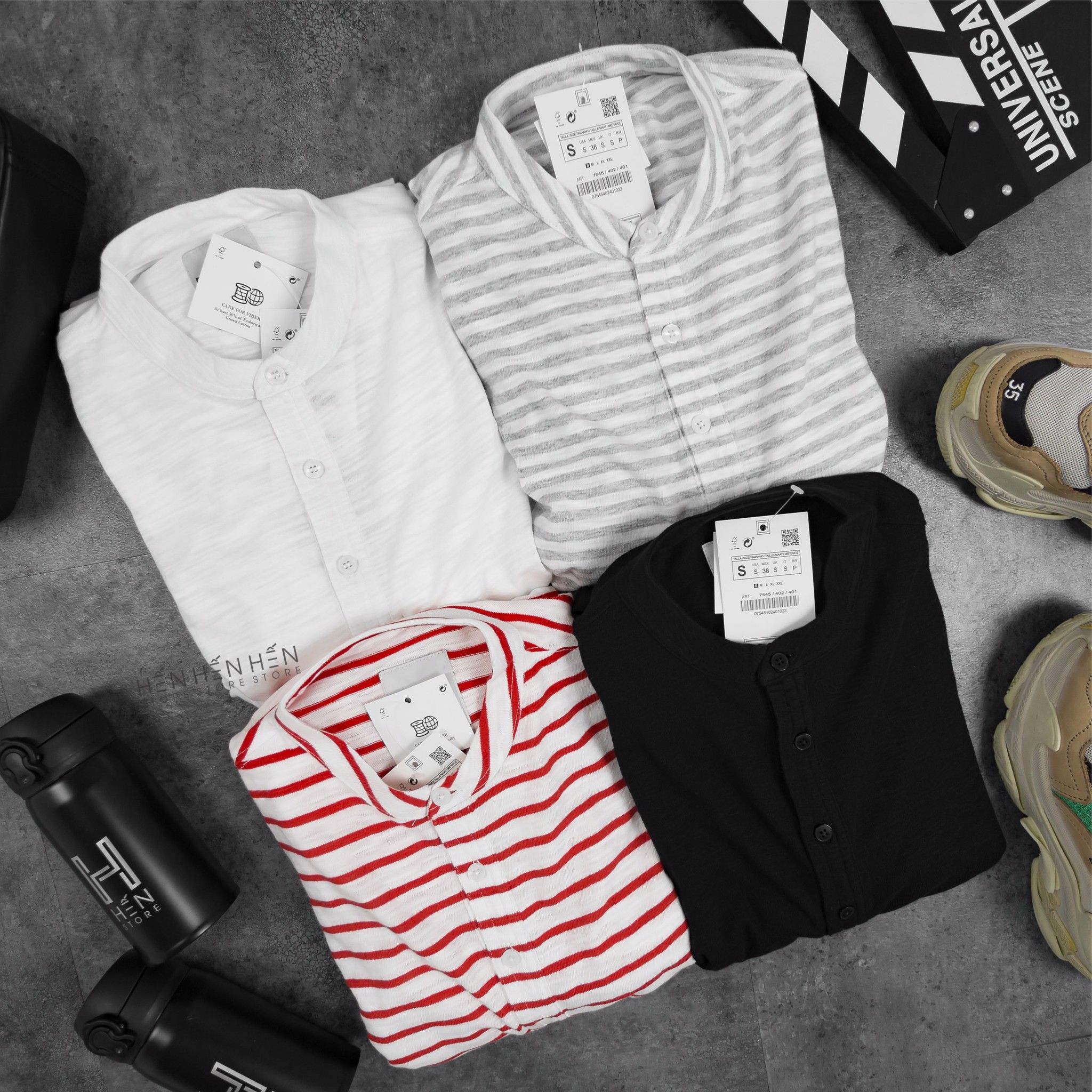 Áo Henley Xước ZR 4M