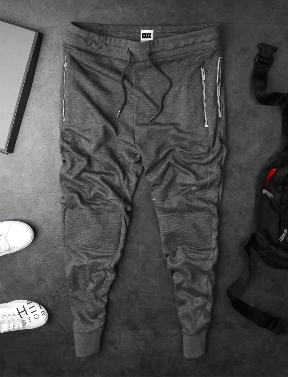 Quần Jogger Nỉ Biker ZR 4M