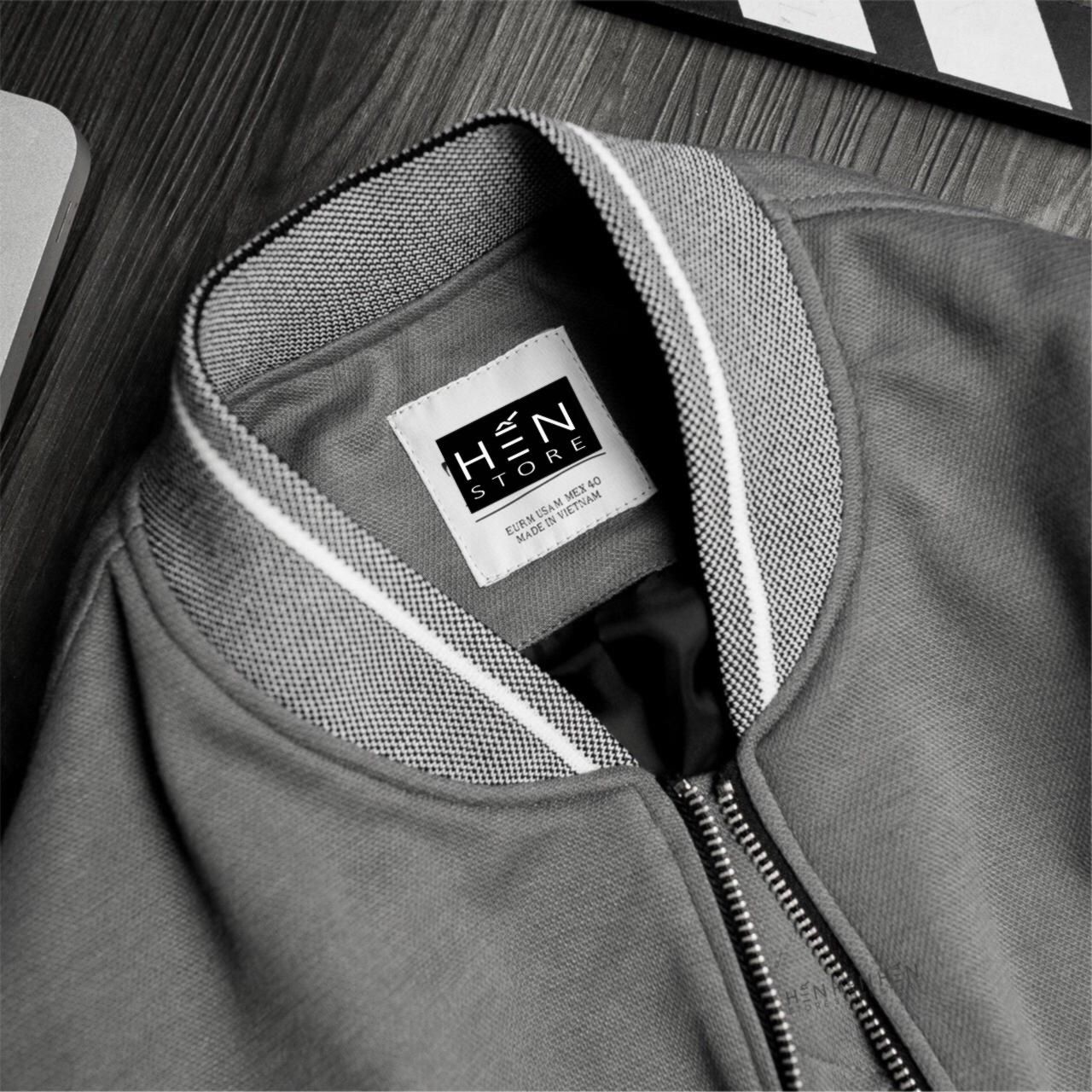 Áo Bomber ZR Viền Cổ