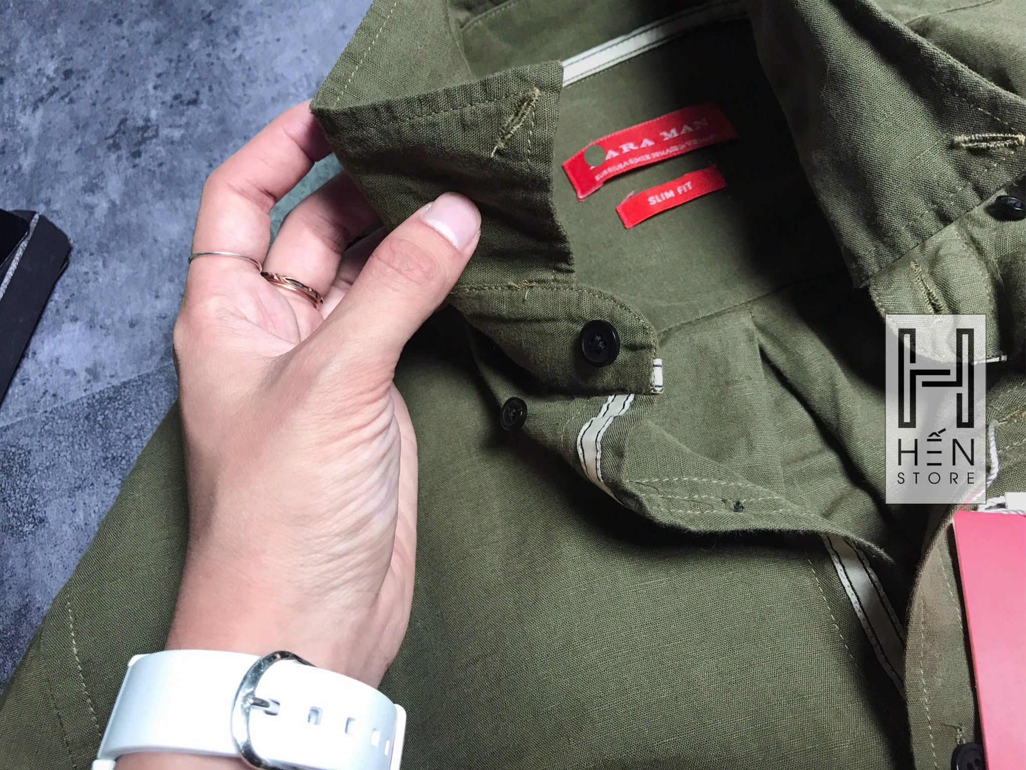 Áo Sơmi Linen ZR 300 (Cái)