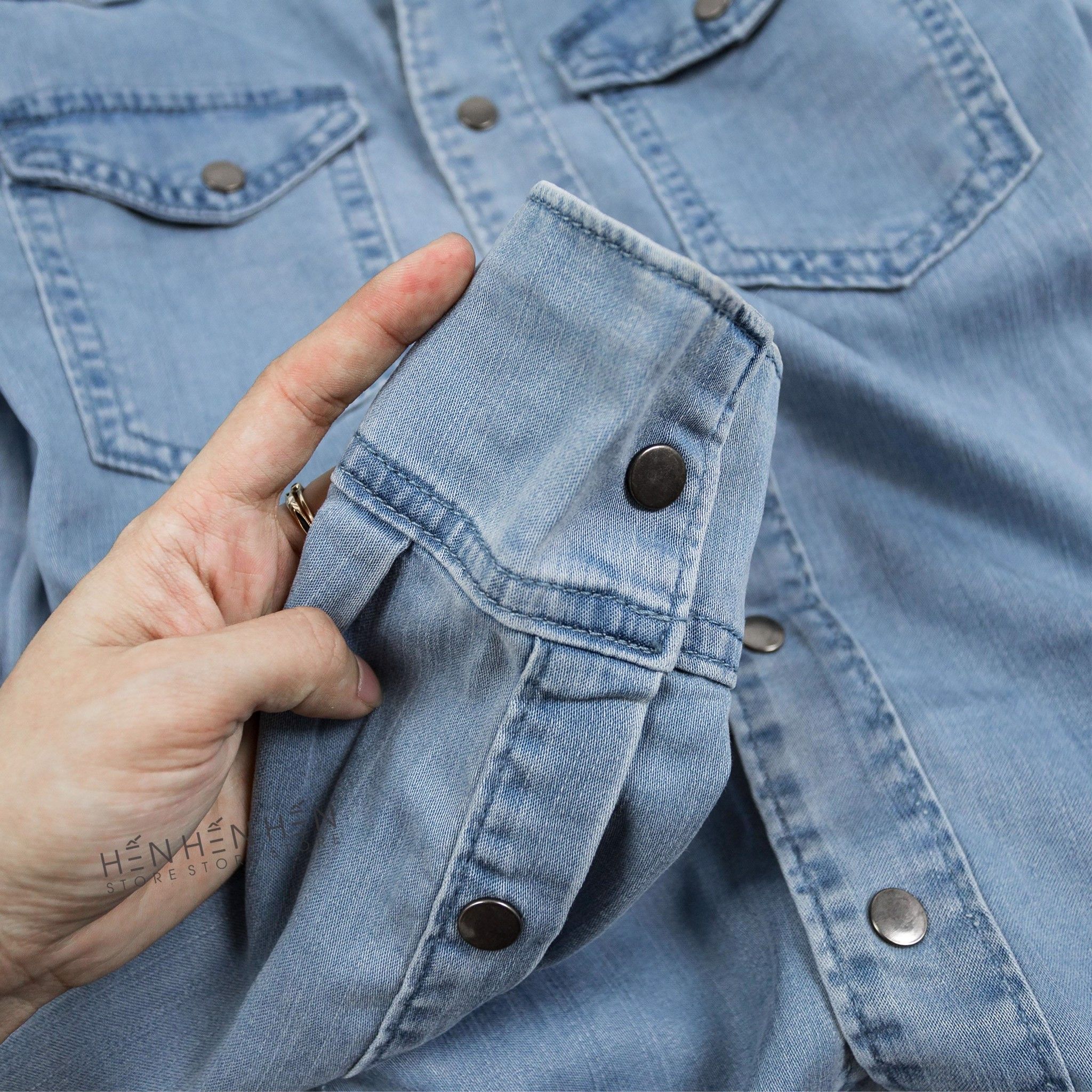 Áo Denim ZR 2 Túi 3M