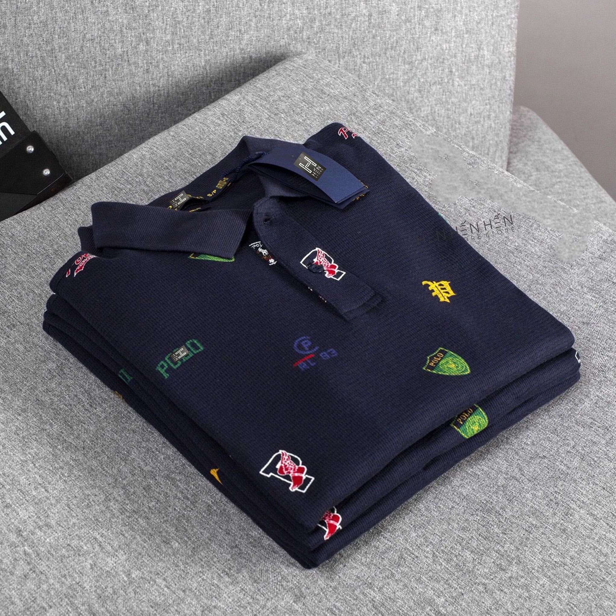 Áo polo Po.lo họa tiết