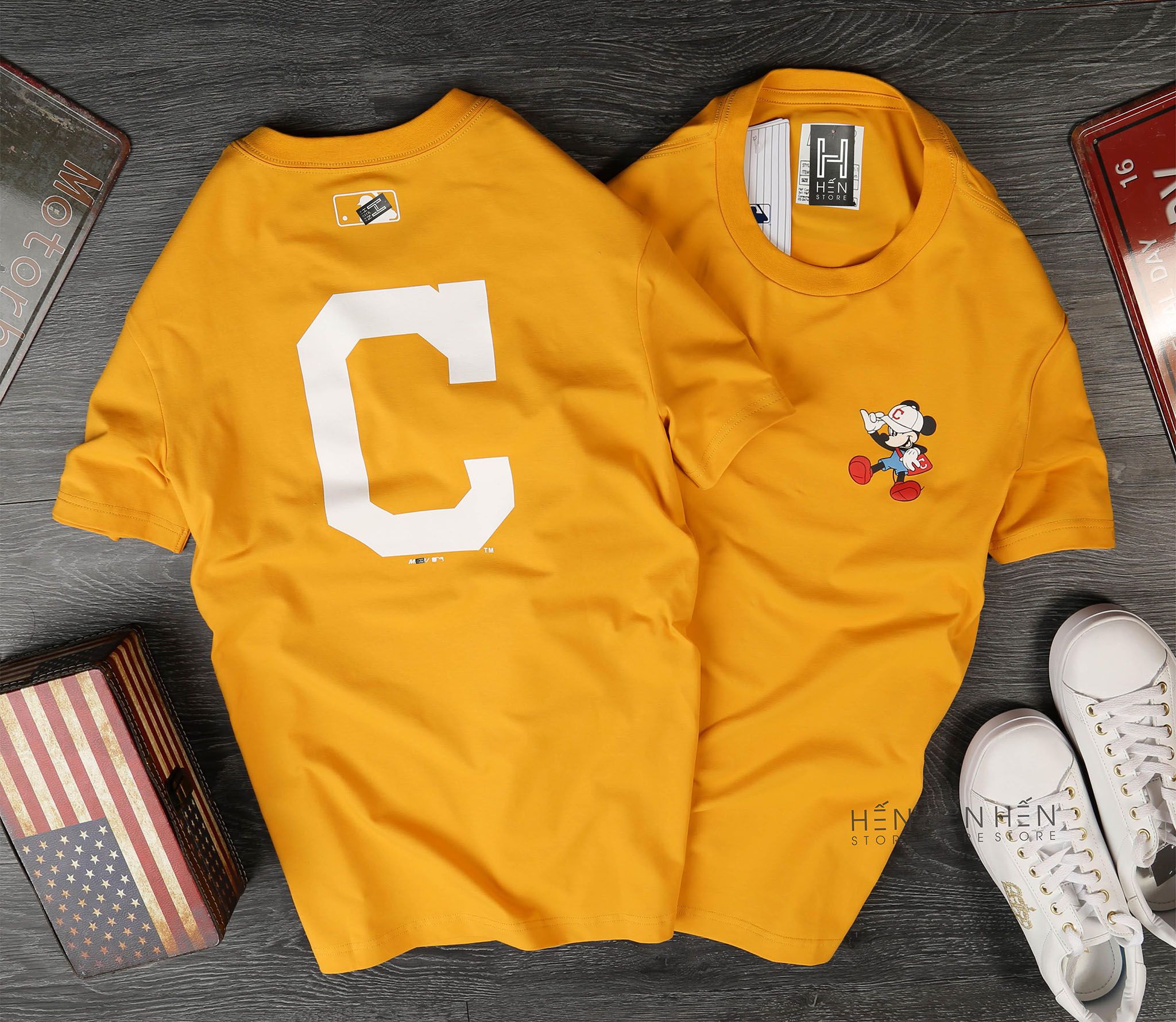 Áo thun M.L.B mickey 4M