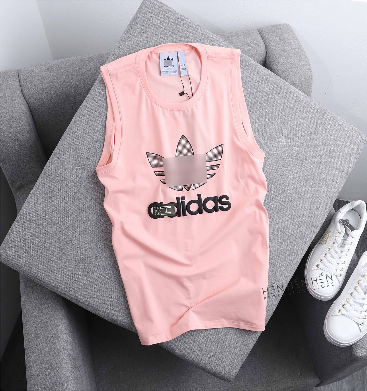Áo tank top Adidas 3 lá 4M