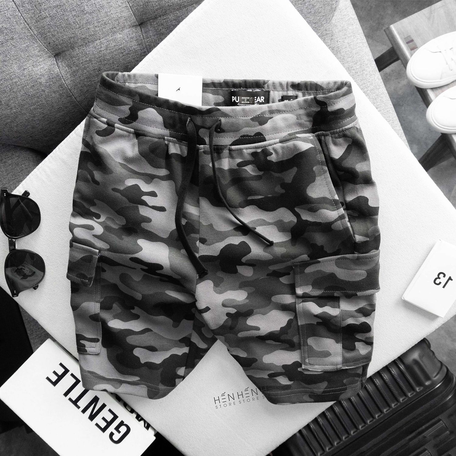 Quần short nỉ PB 5M