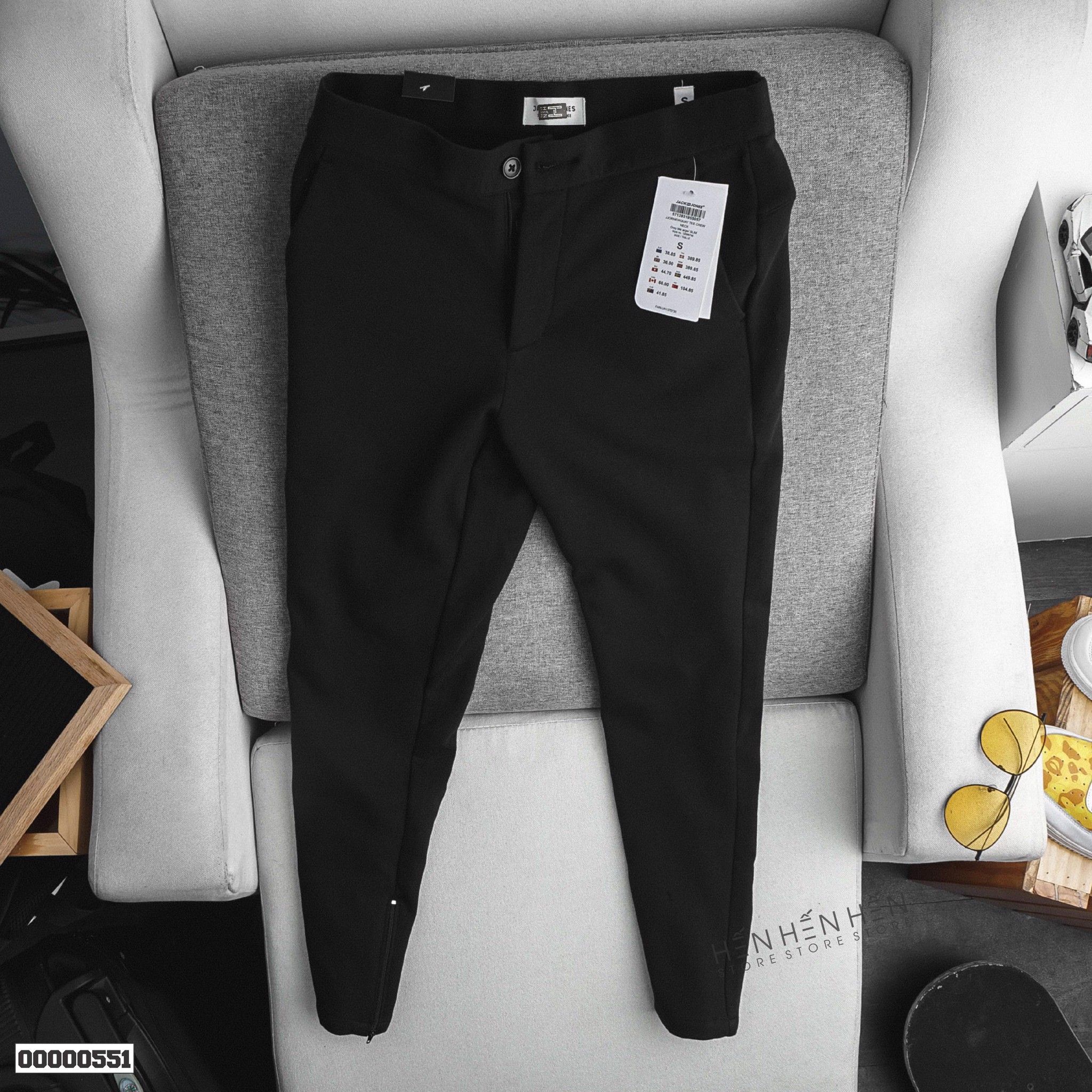 Quần nỉ J&J zip 4M