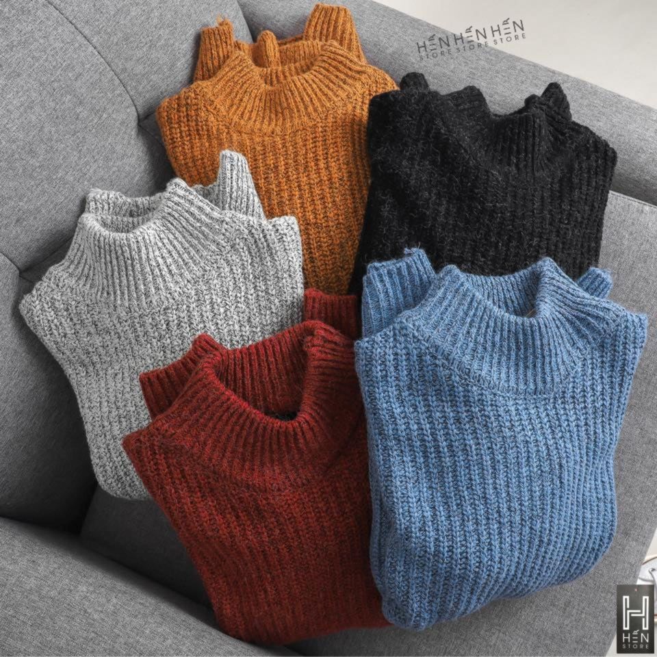Áo len cổ lọ Hanlu 5M