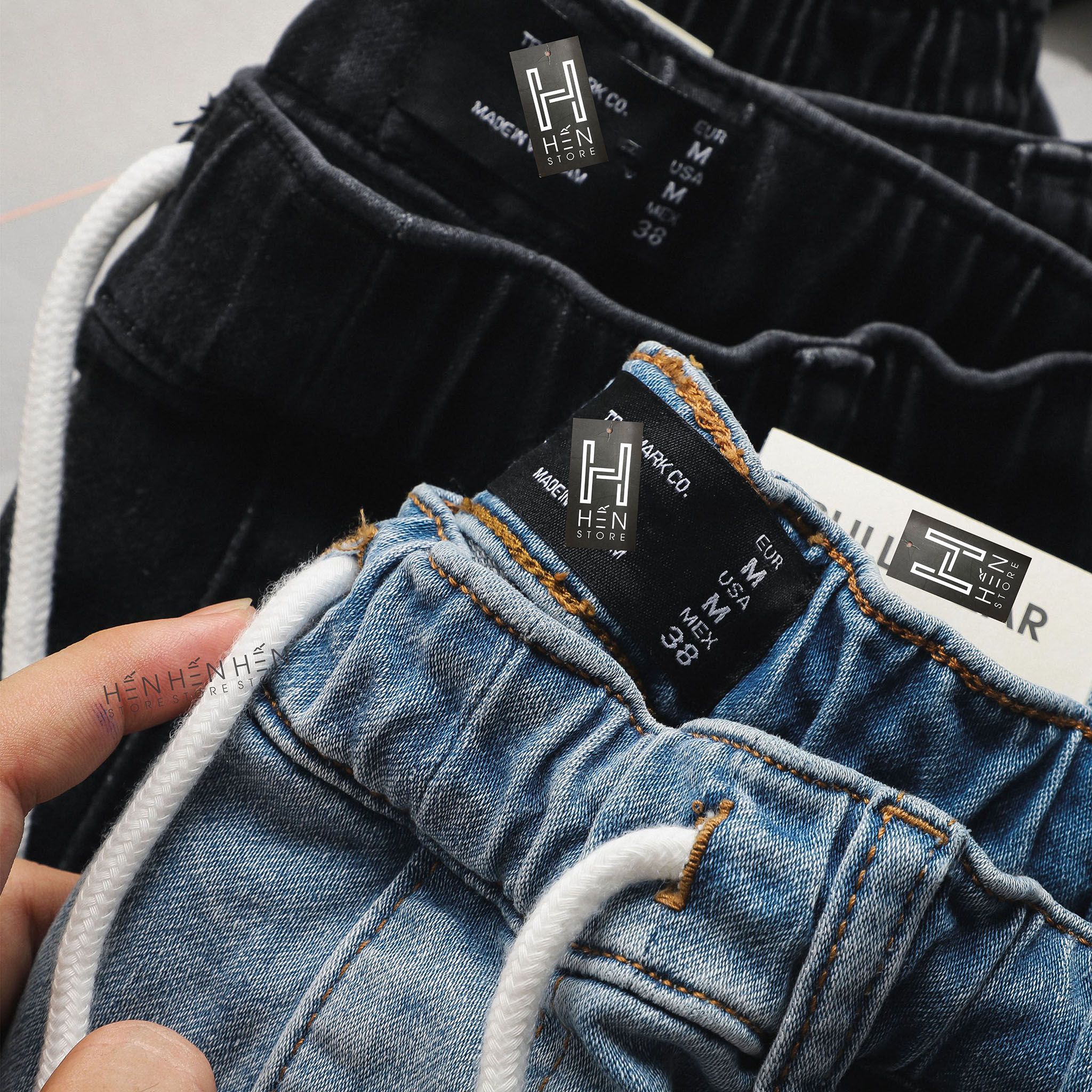 Quần jogger jean PB 2M