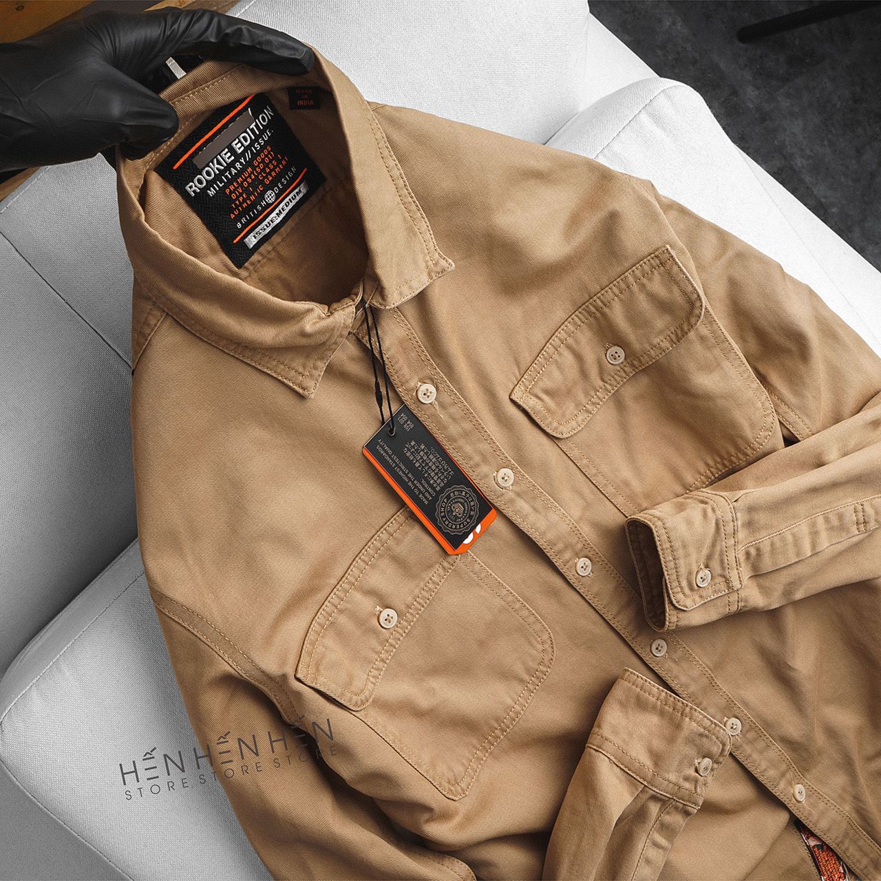 Áo denim Super.dry 4M