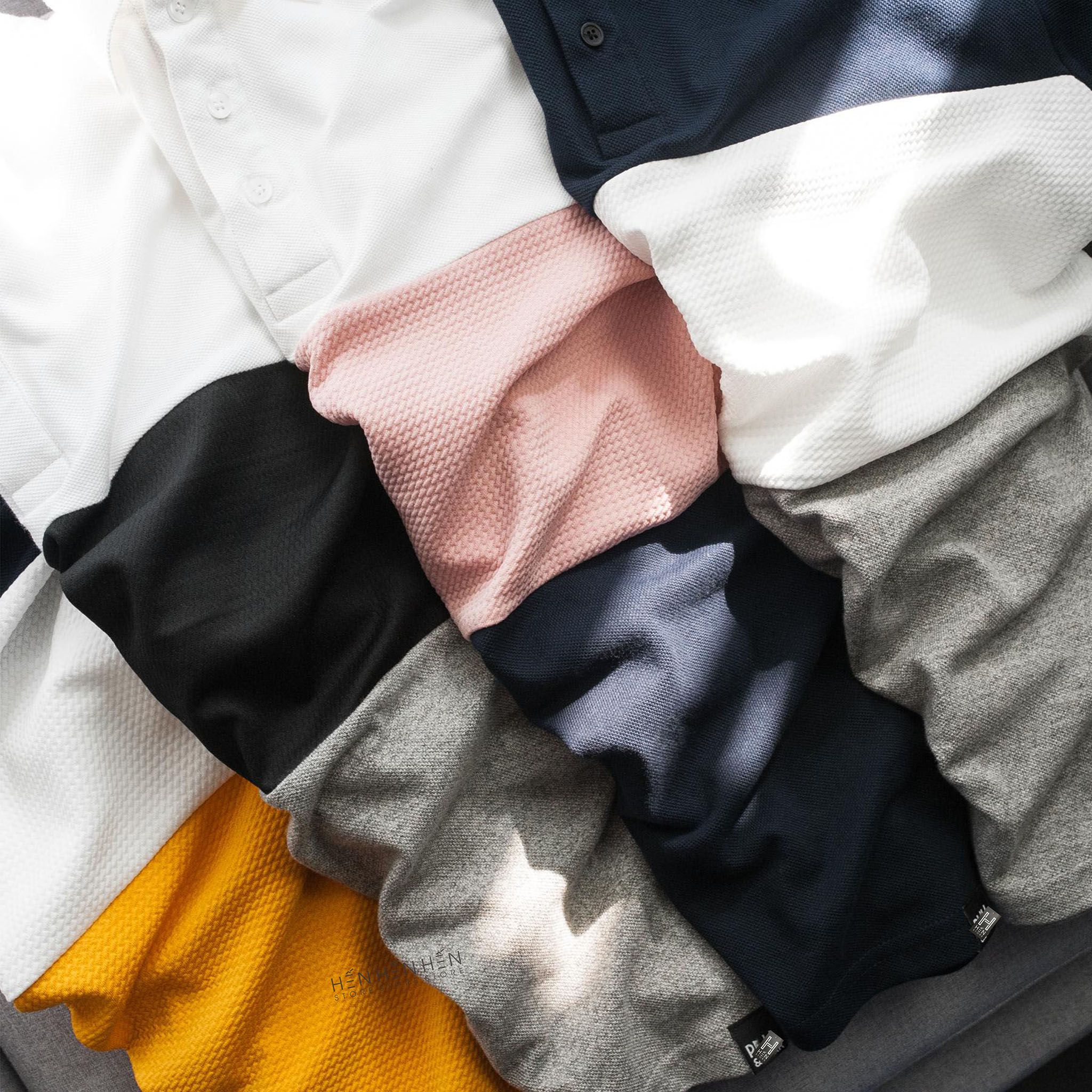 Áo polo PB phối 4M