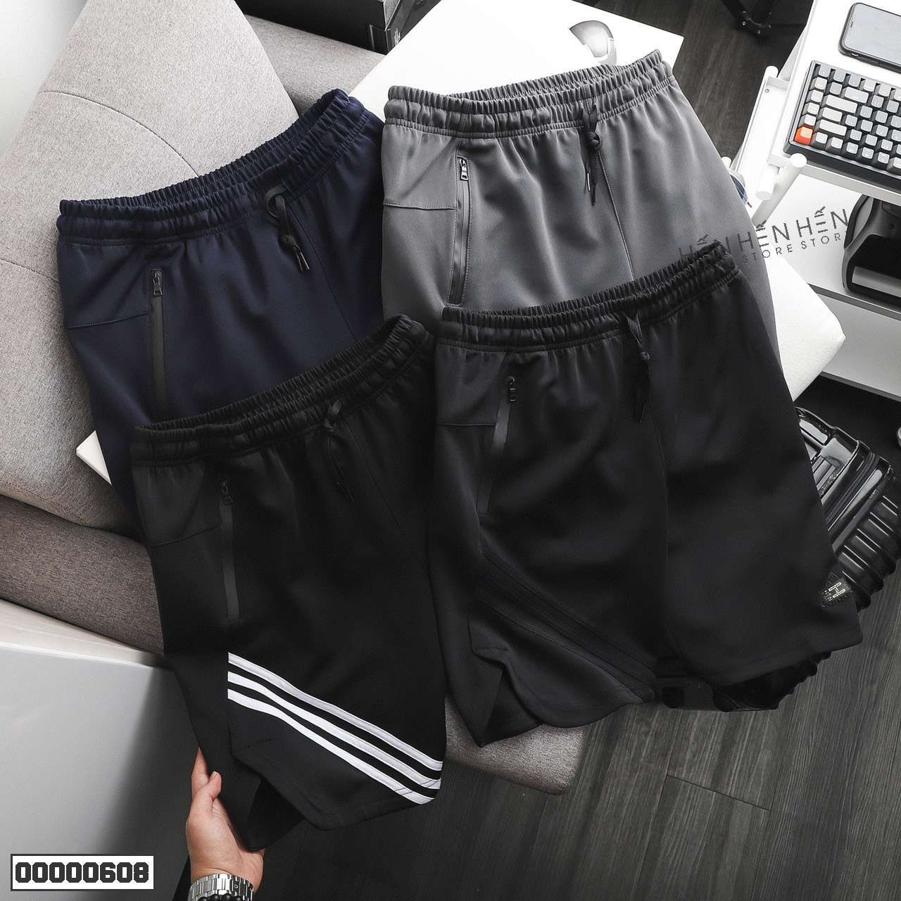 Quần short thun AD 4M - 00000608