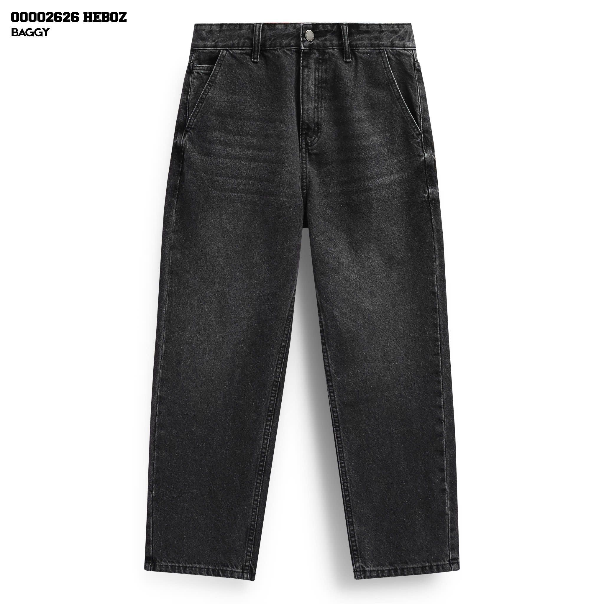 Quần jean nam Heboz dáng baggy D011 - 00002626