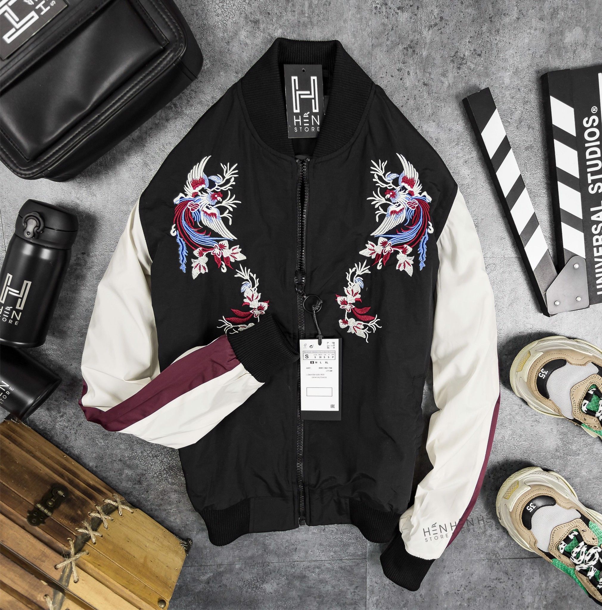 Áo Bomber ZR Thêu