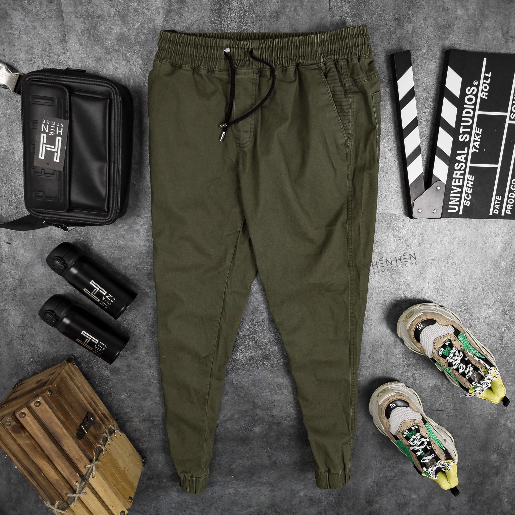 Quần Jogger Kaki ZR 4M
